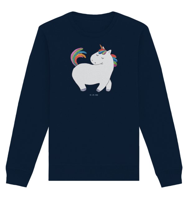 Mr. & Mrs. Panda Longpullover Größe XXL Einhorn Stolzieren - French Navy - günstig online kaufen