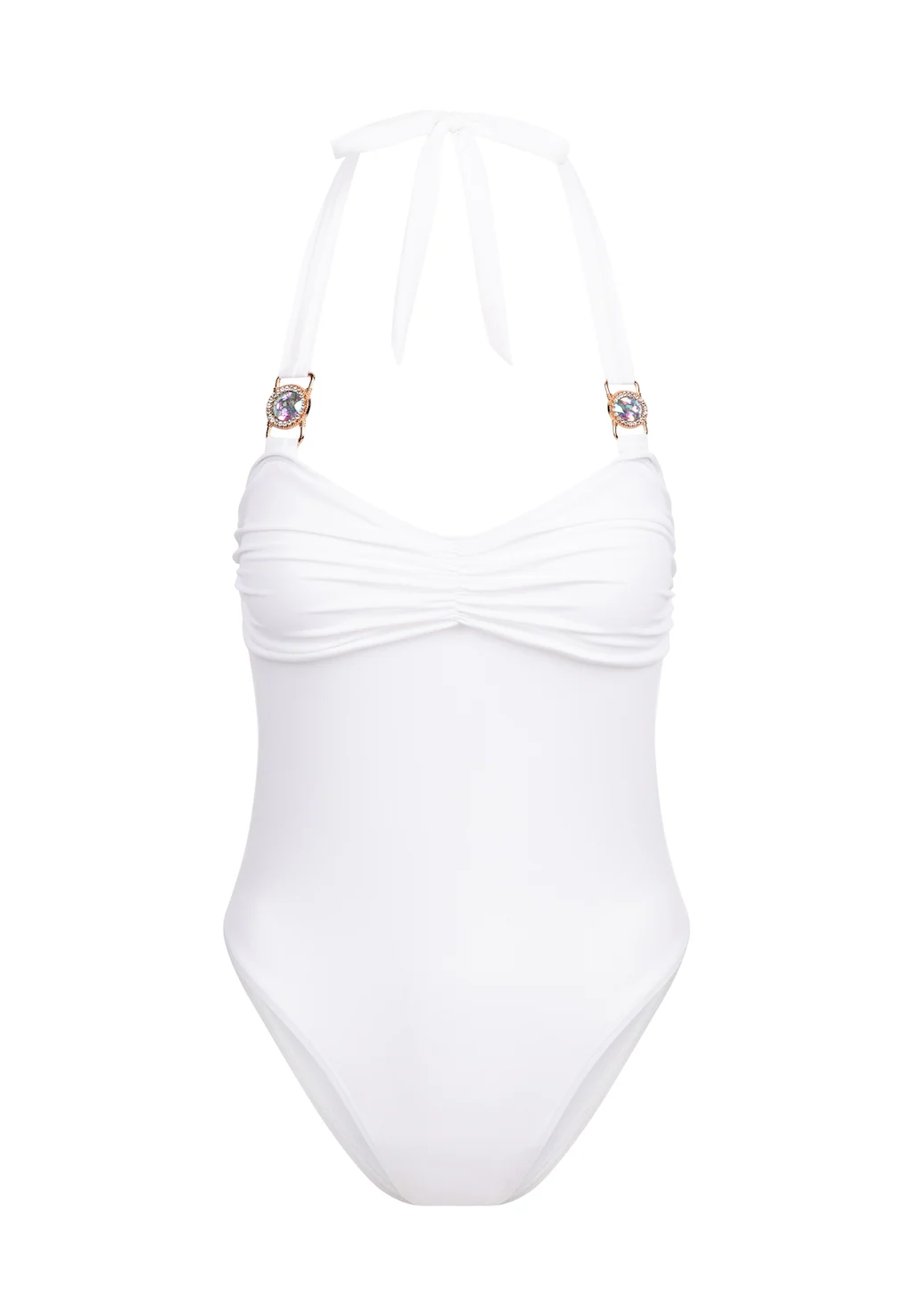 Moda Minx Badeanzug "Amour Rouched", (1 St.), mit tollem Steinbesatz günstig online kaufen