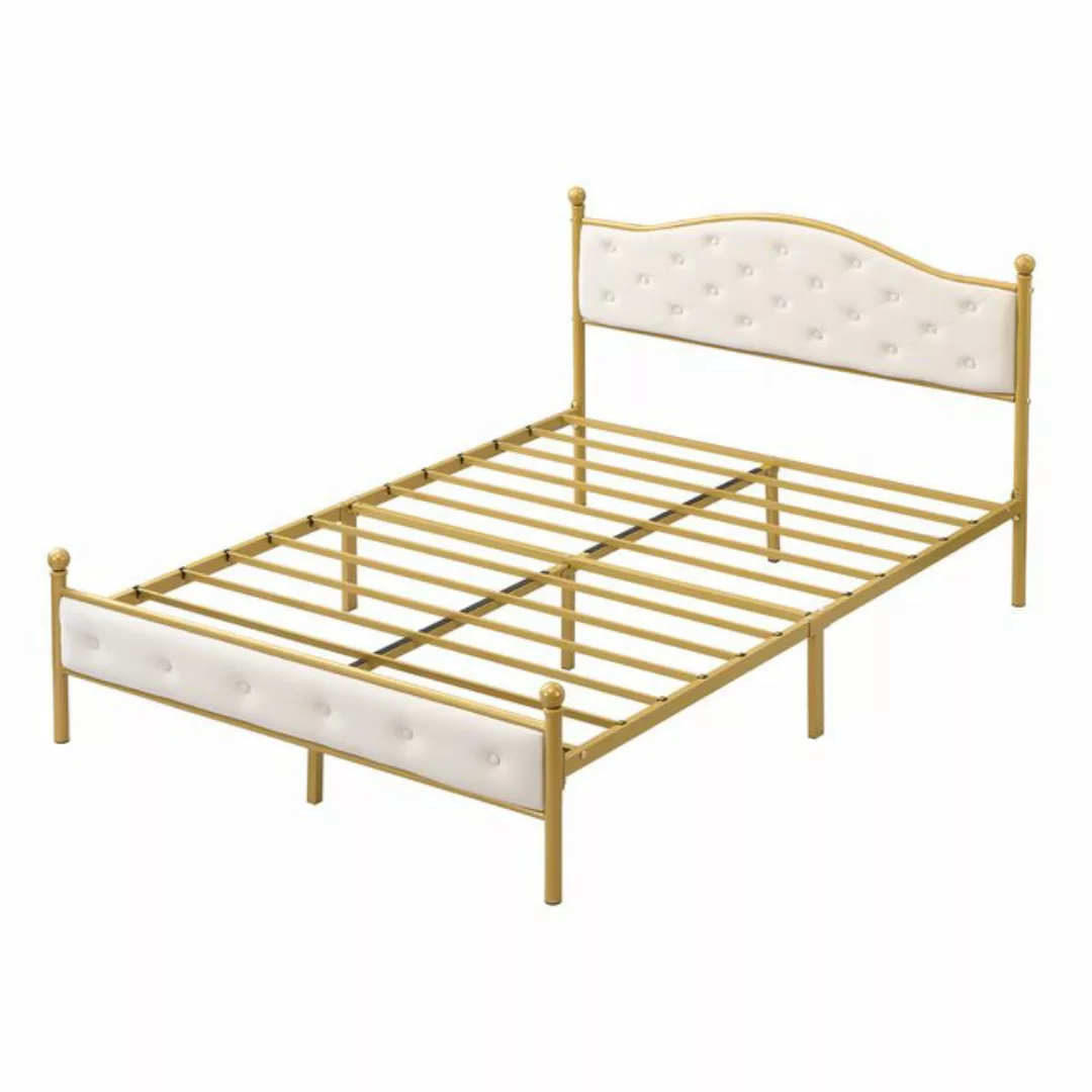 XDeer Jugendbett Modern Metallbett, Bettgestelle mit Lattenrost, Doppelbett günstig online kaufen