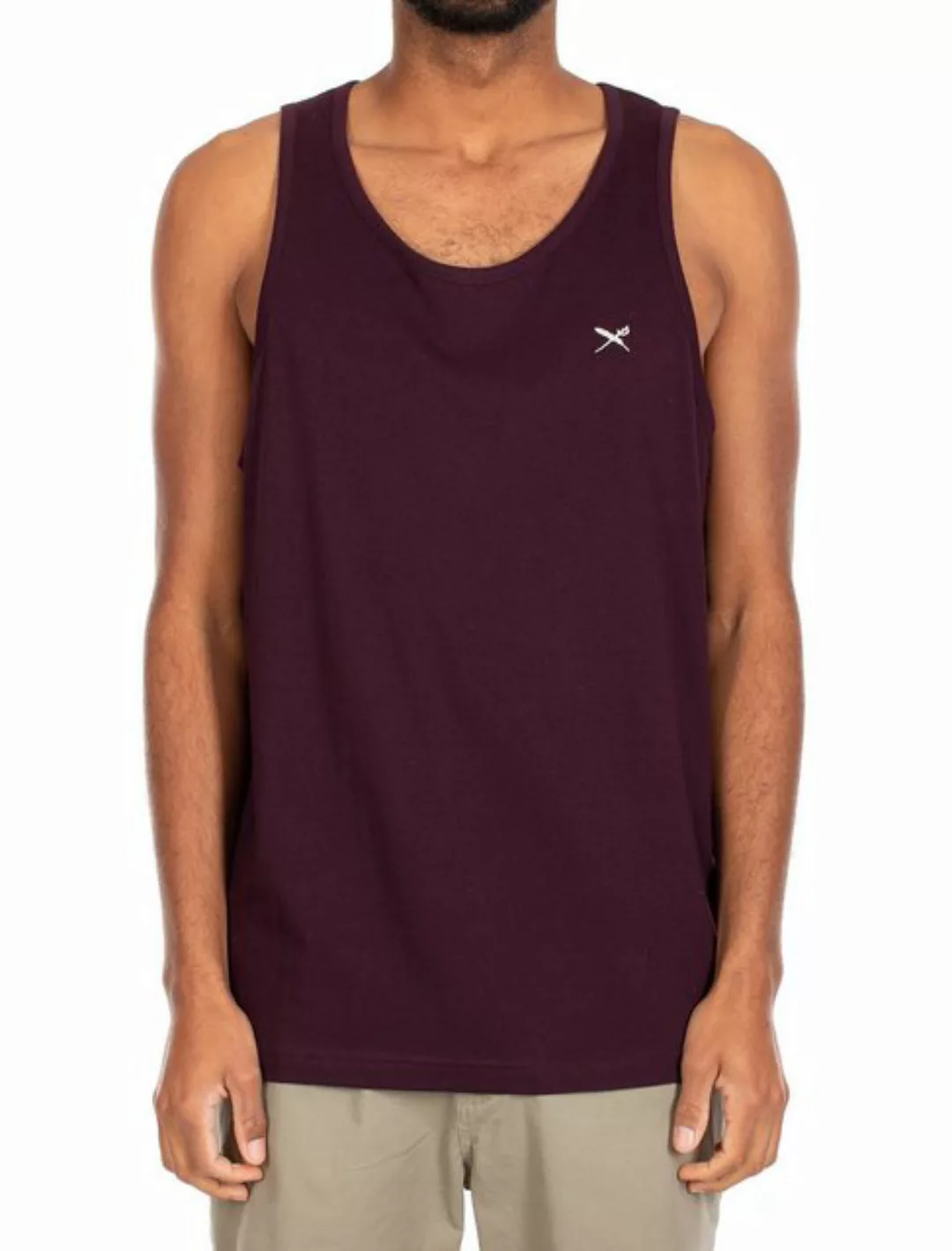 iriedaily Tanktop - lockeres Basic Tank Top - Tank Top einfarbig lila günstig online kaufen