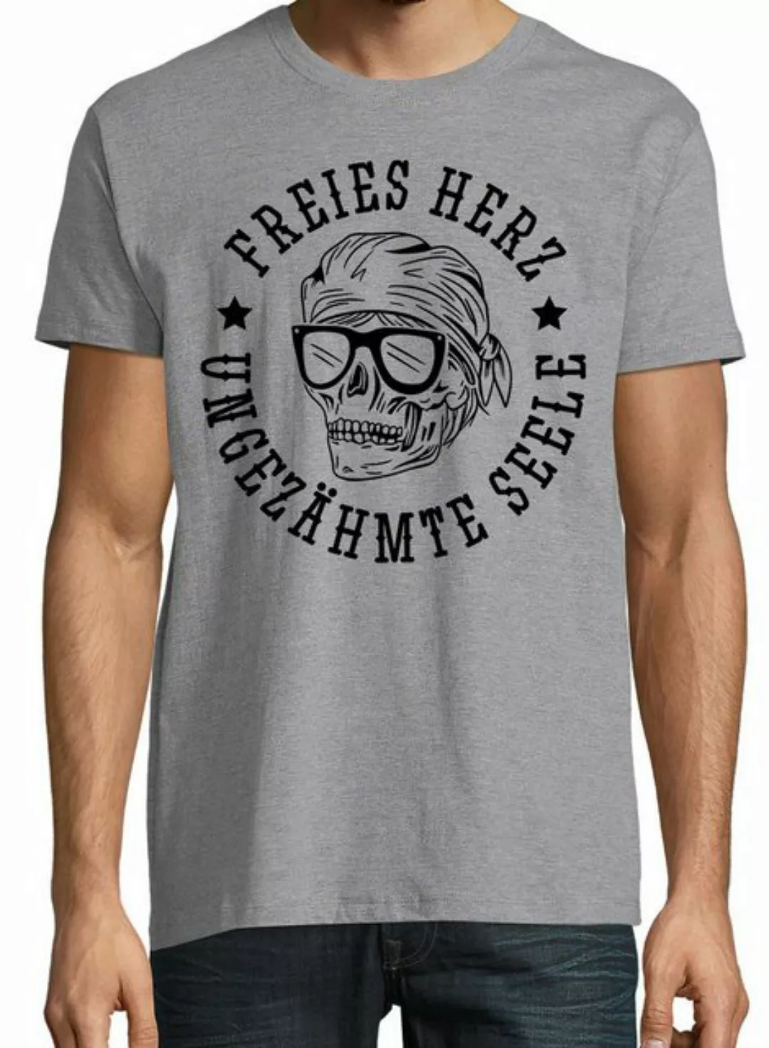 Youth Designz Print-Shirt Freies Herz Herren T-Shirt mit lustigen Spruch fü günstig online kaufen
