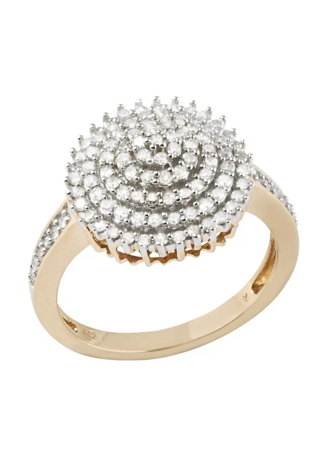 Firetti Diamantring "Schmuck Geschenk Gold 585 Damenring Goldring Diamant B günstig online kaufen