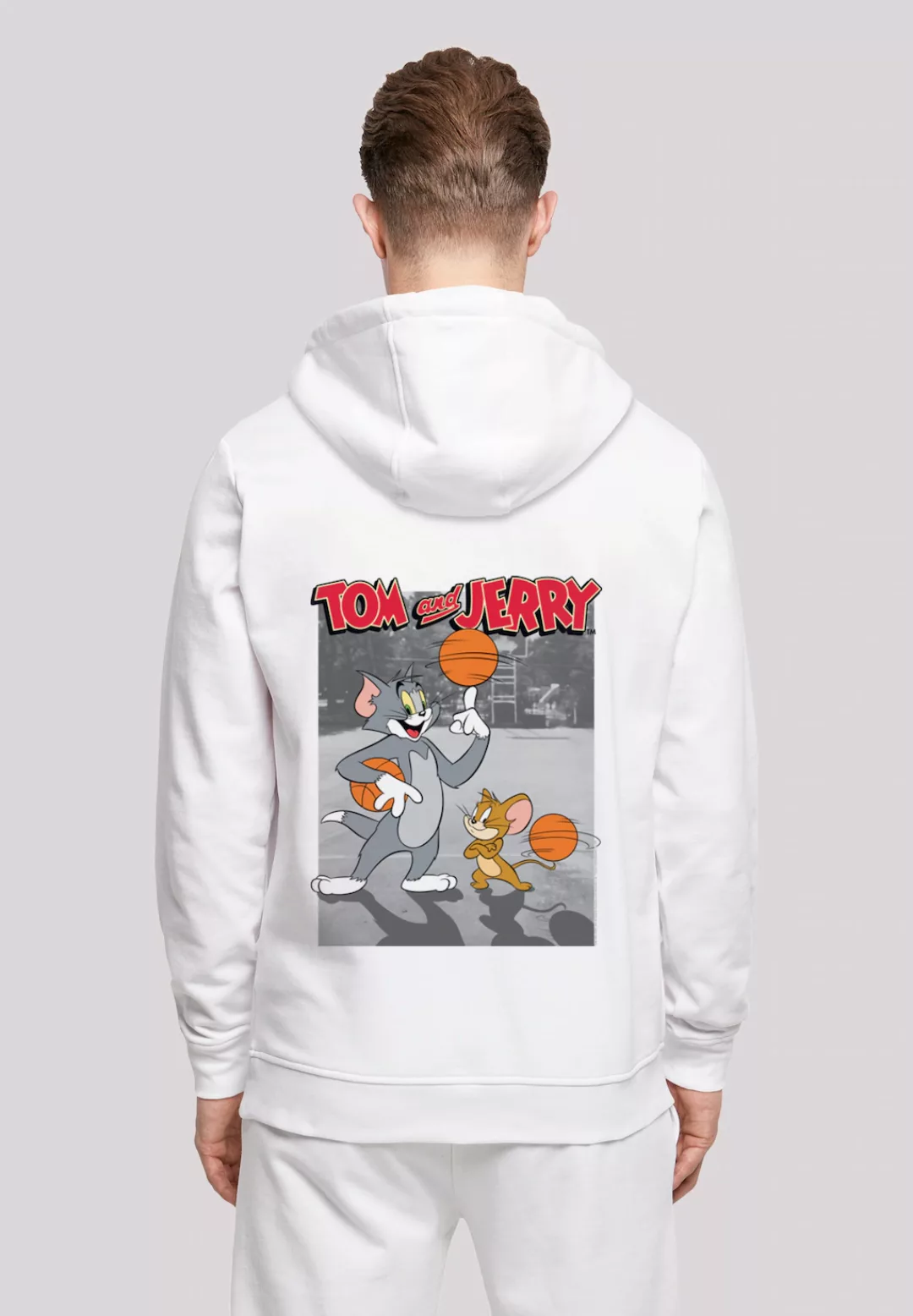 F4NT4STIC Kapuzenpullover "Tom und Jerry Basketball", Print günstig online kaufen