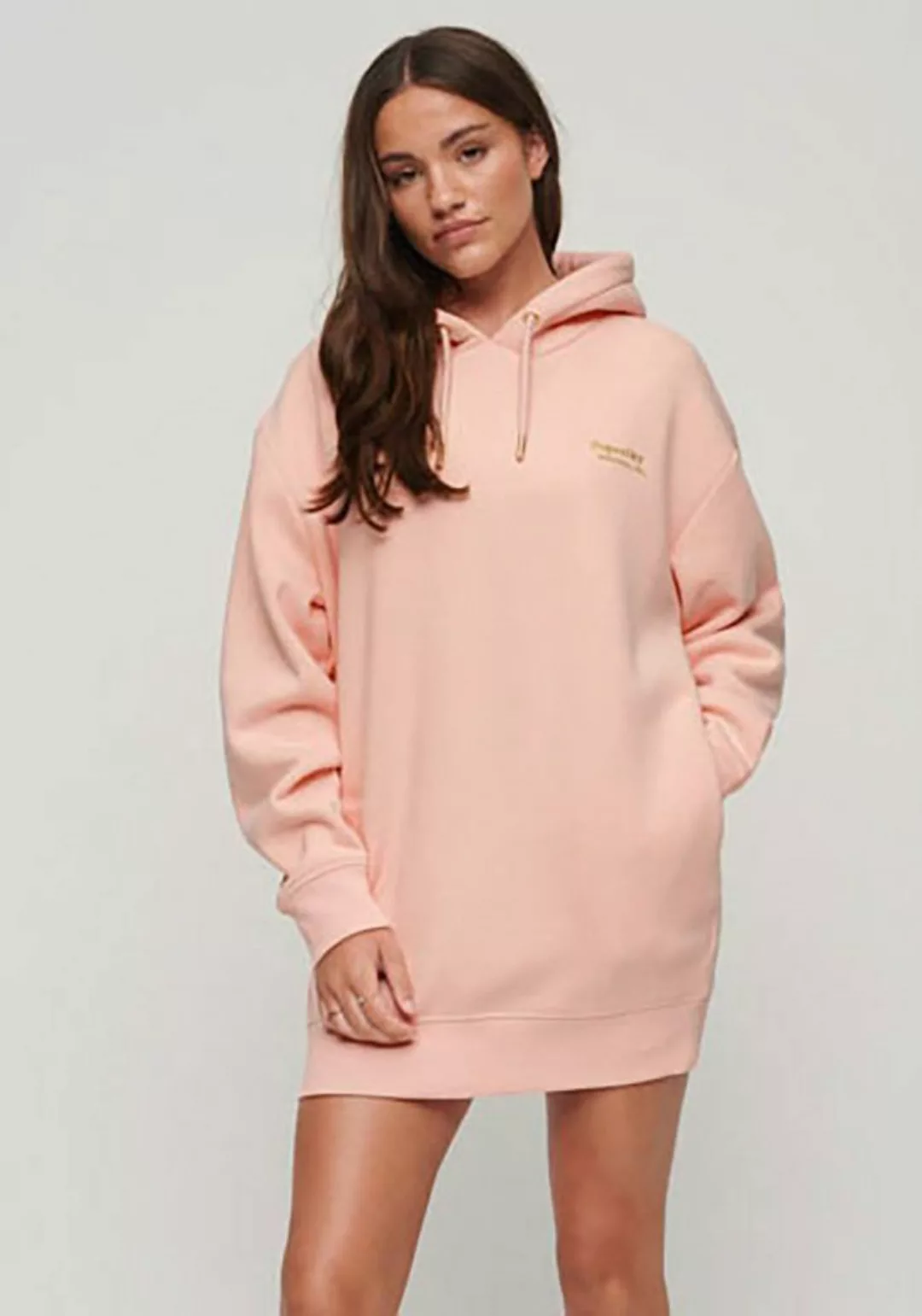 Superdry Sweatkleid ESSENTIAL HOODED SWEAT DRESS günstig online kaufen