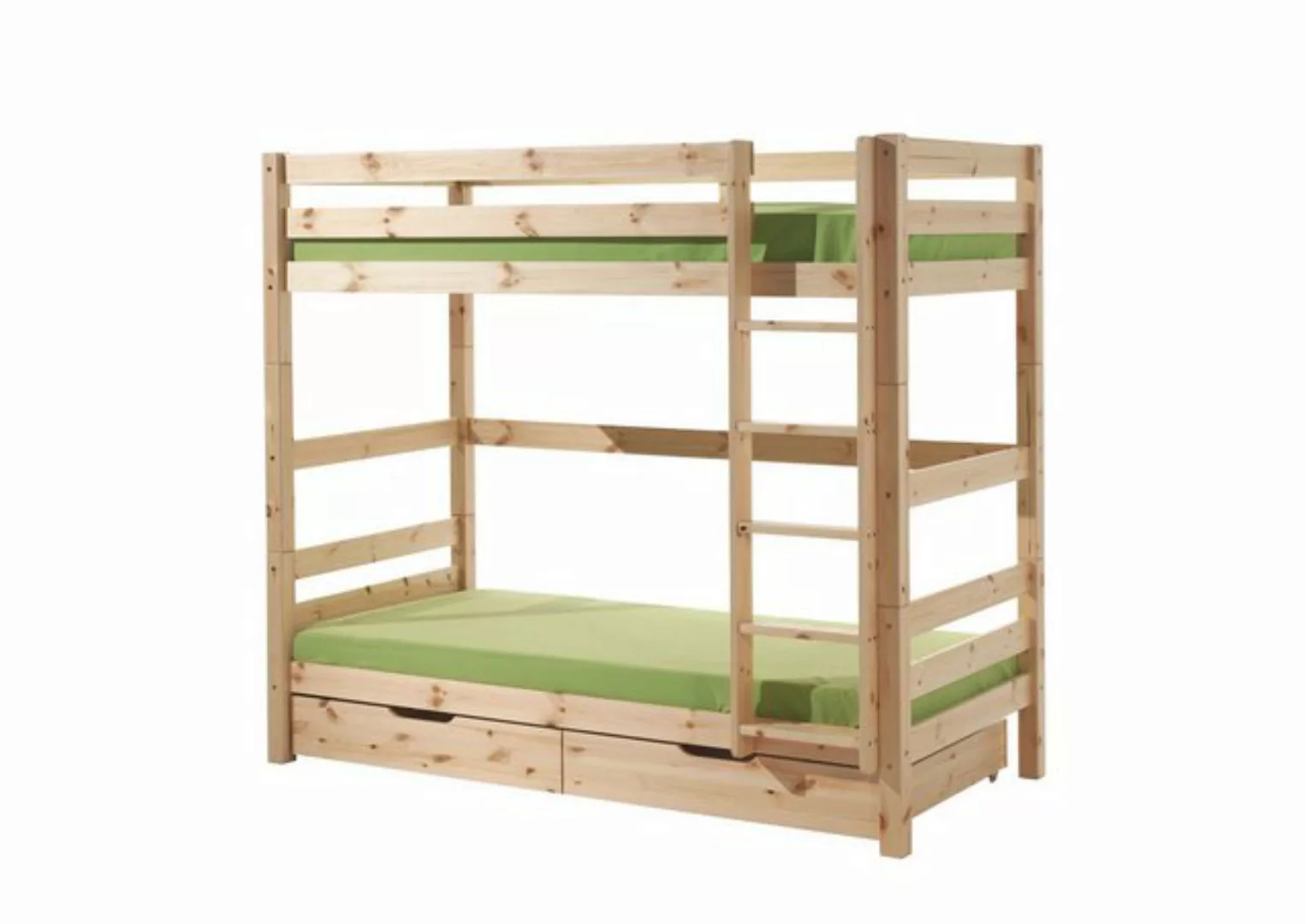 58 aufm Kessel Bettgestell Etagenbett Karolina 210x105x182 Hochbett Kinderb günstig online kaufen