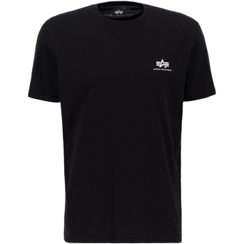 Alpha Industries  T-Shirts & Poloshirts Backprint T-Shirt - black günstig online kaufen