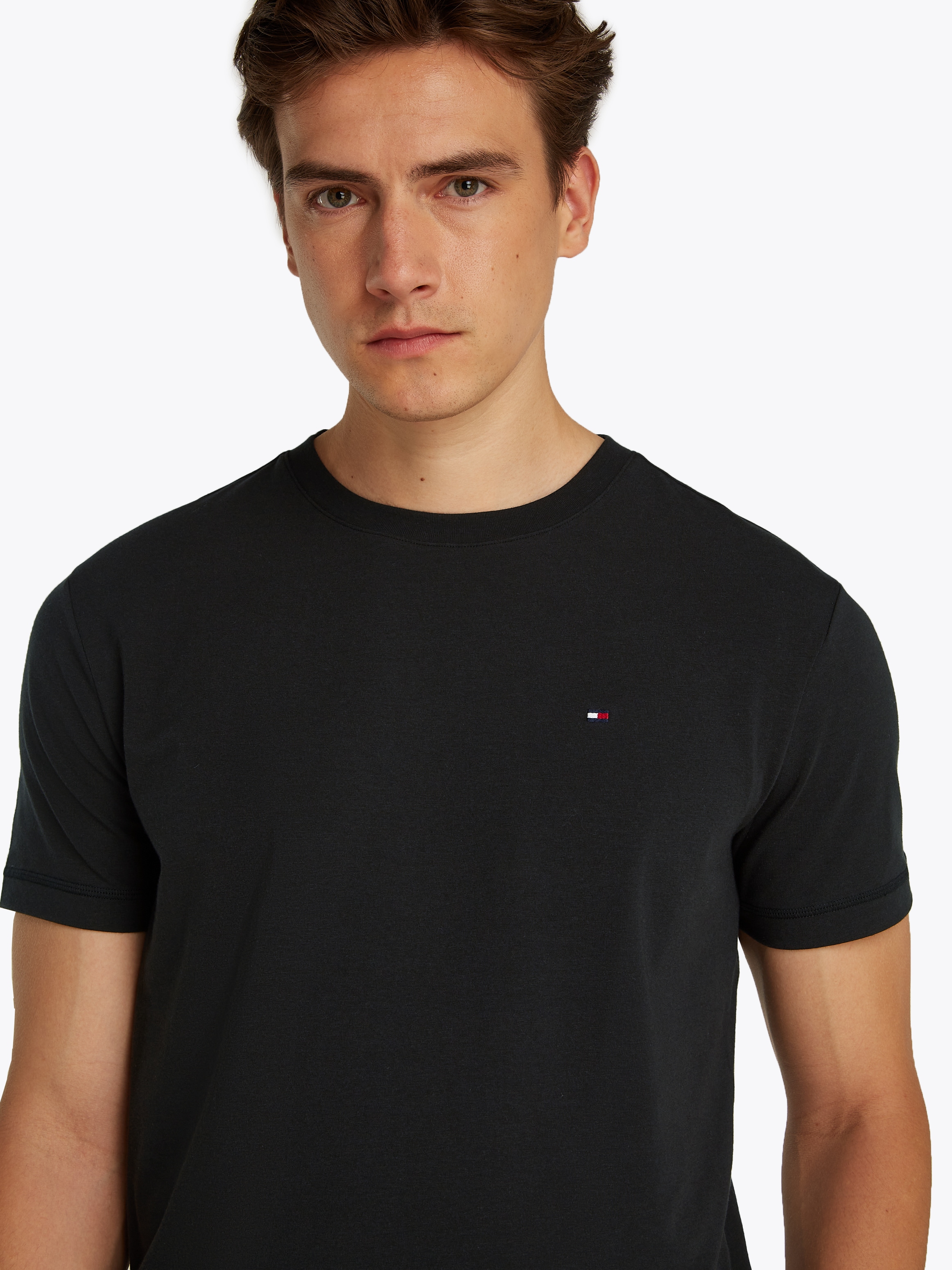 Tommy Hilfiger Underwear T-Shirt, mit Logo-Stickerei günstig online kaufen