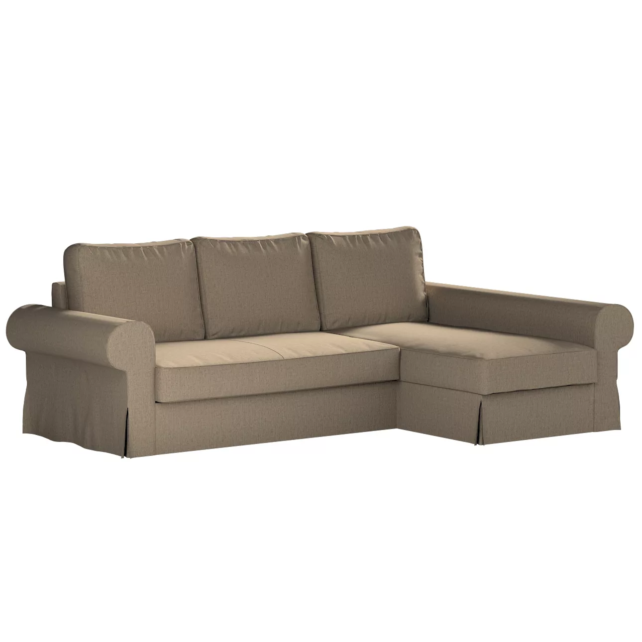 Bezug für Backabro Bettsofa / Recamiere, beige, Bezug für Bettsofa Backabro günstig online kaufen