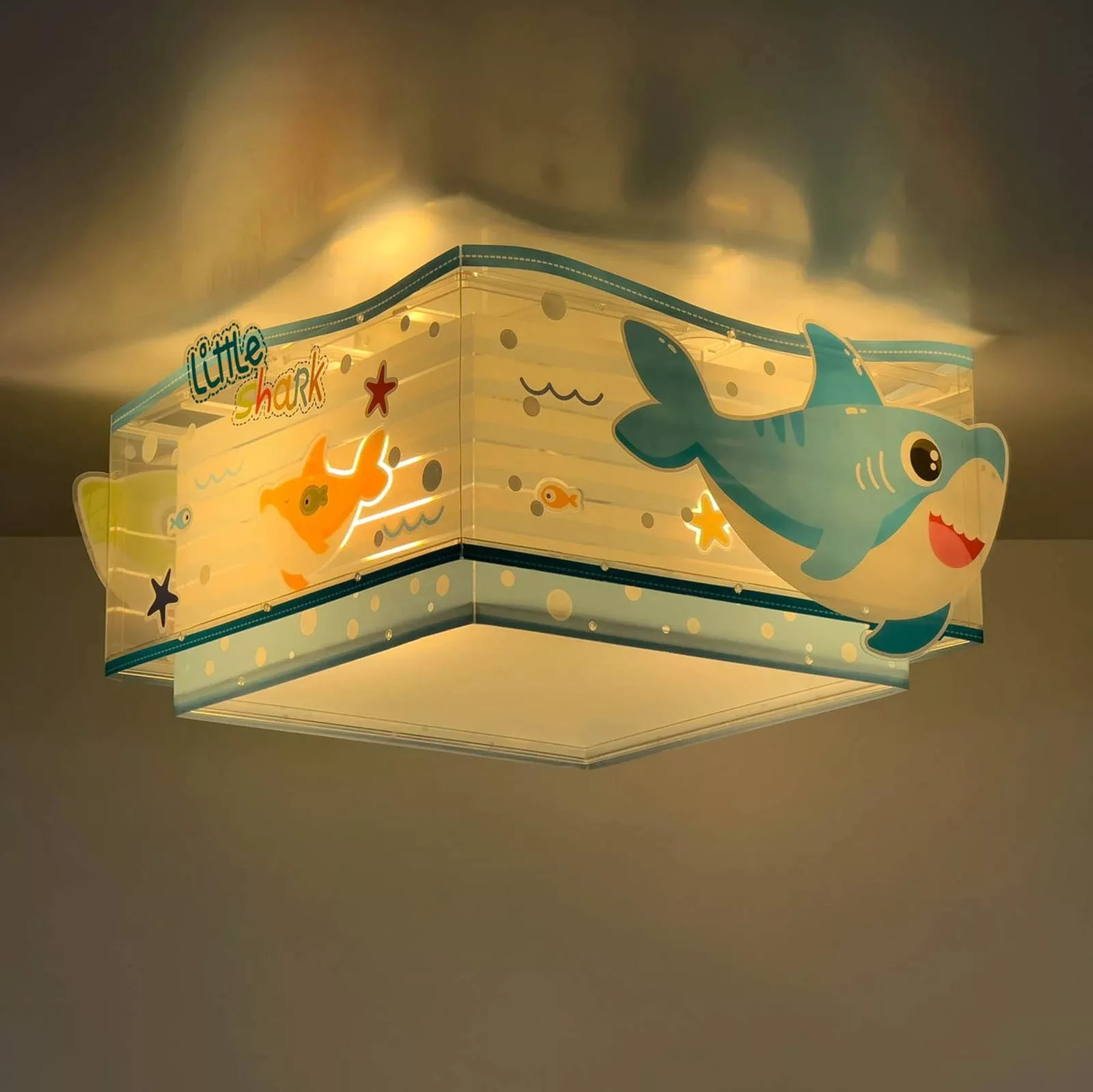 Dalber Little Shark Deckenlampe Meeresmotiv 1-fl. günstig online kaufen