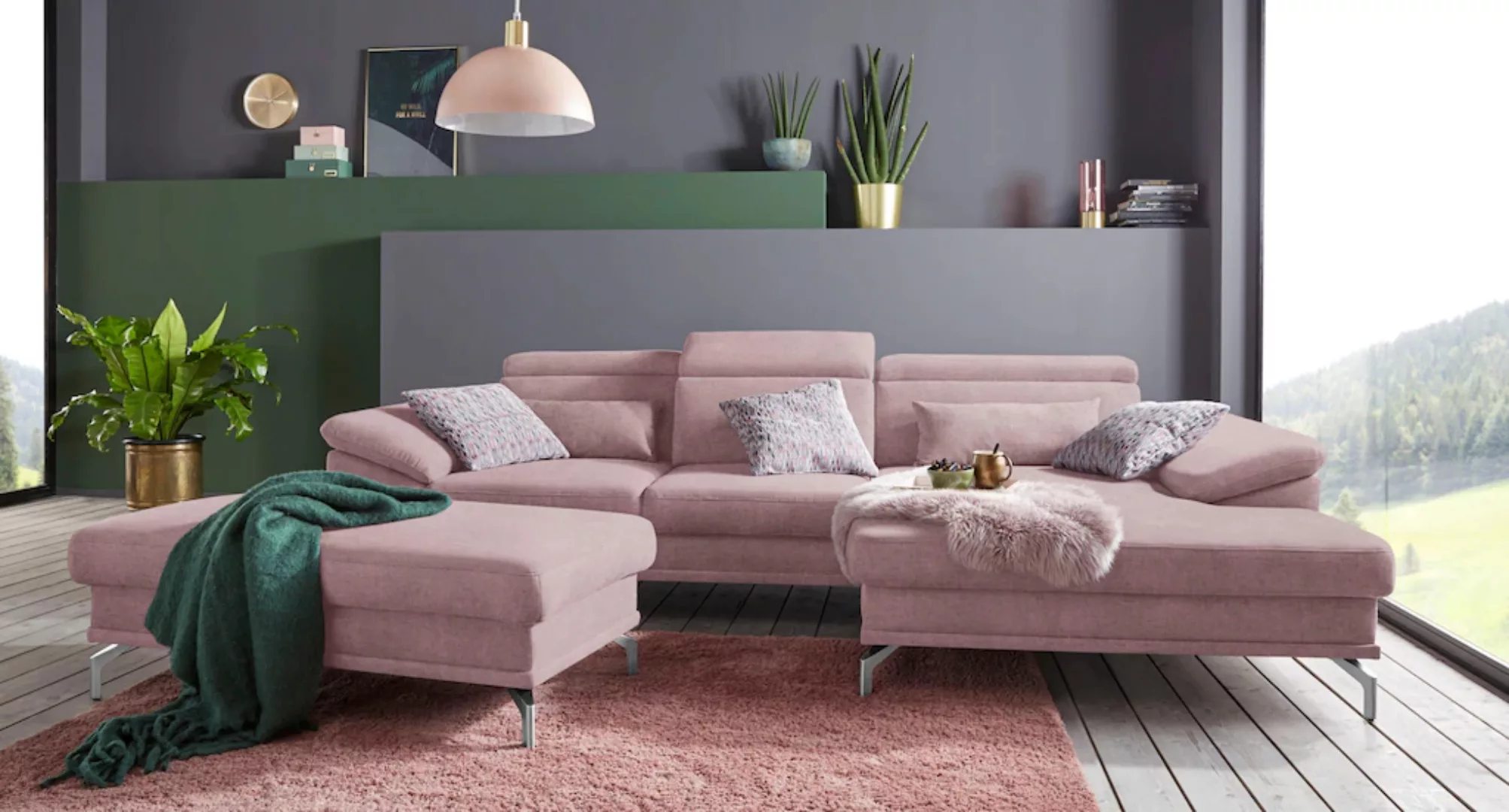 sit&more Polsterhocker "Scorpio", inklusive Federkern günstig online kaufen