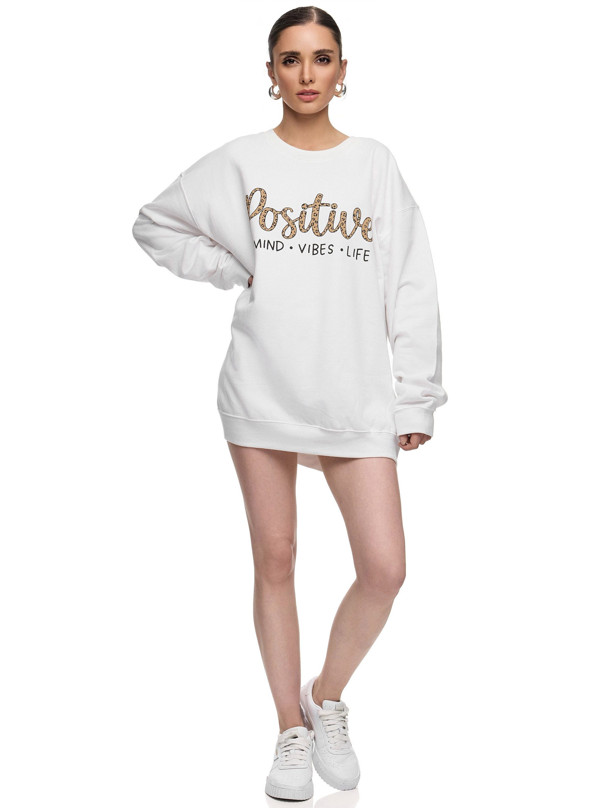 Worldclassca Sweatshirt Worldclassca Oversized Sweatshirt POSITIVE günstig online kaufen