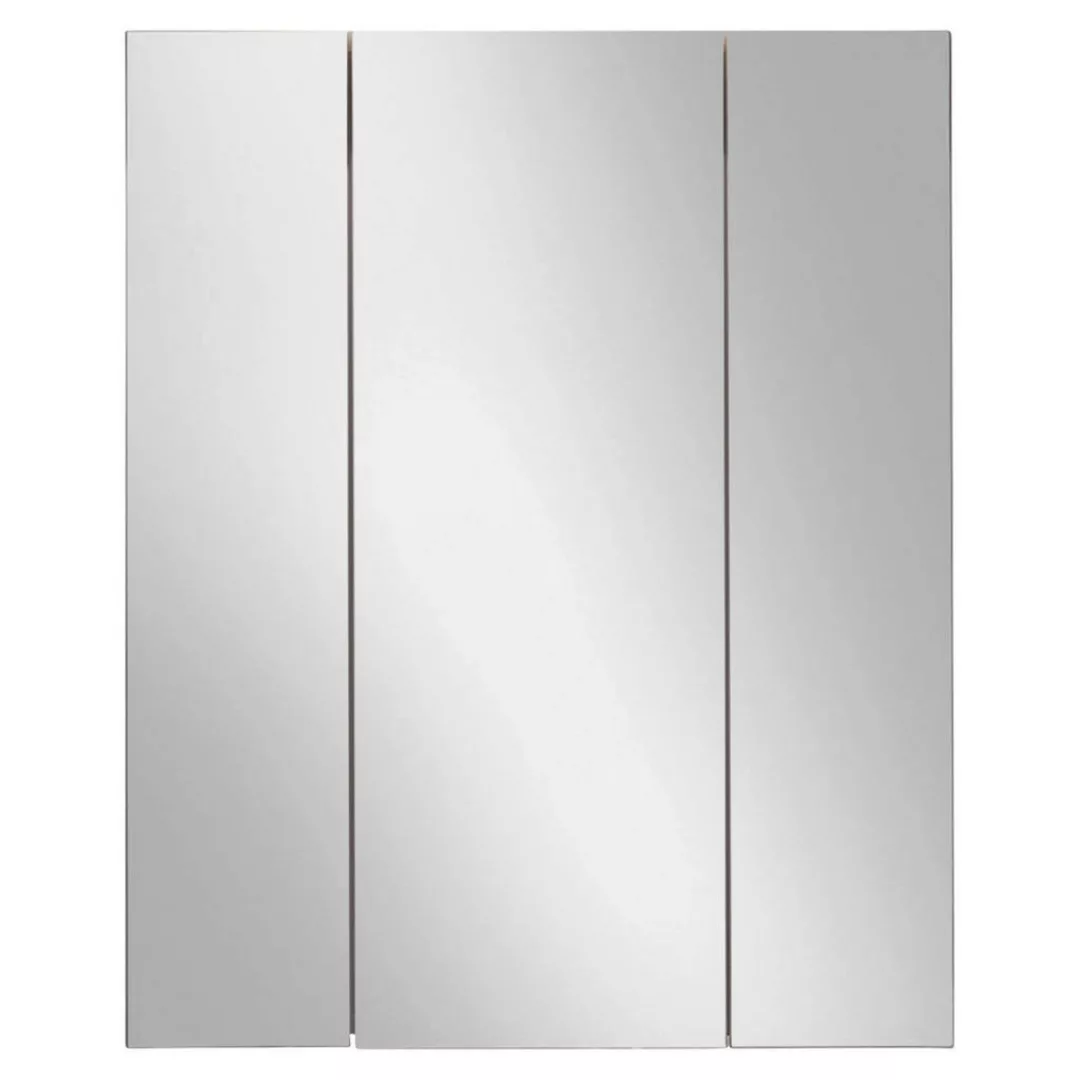 Spiegelschrank SetOne Rauchsilber Nachbildung B/H/T: ca. 60x71x18 cm günstig online kaufen