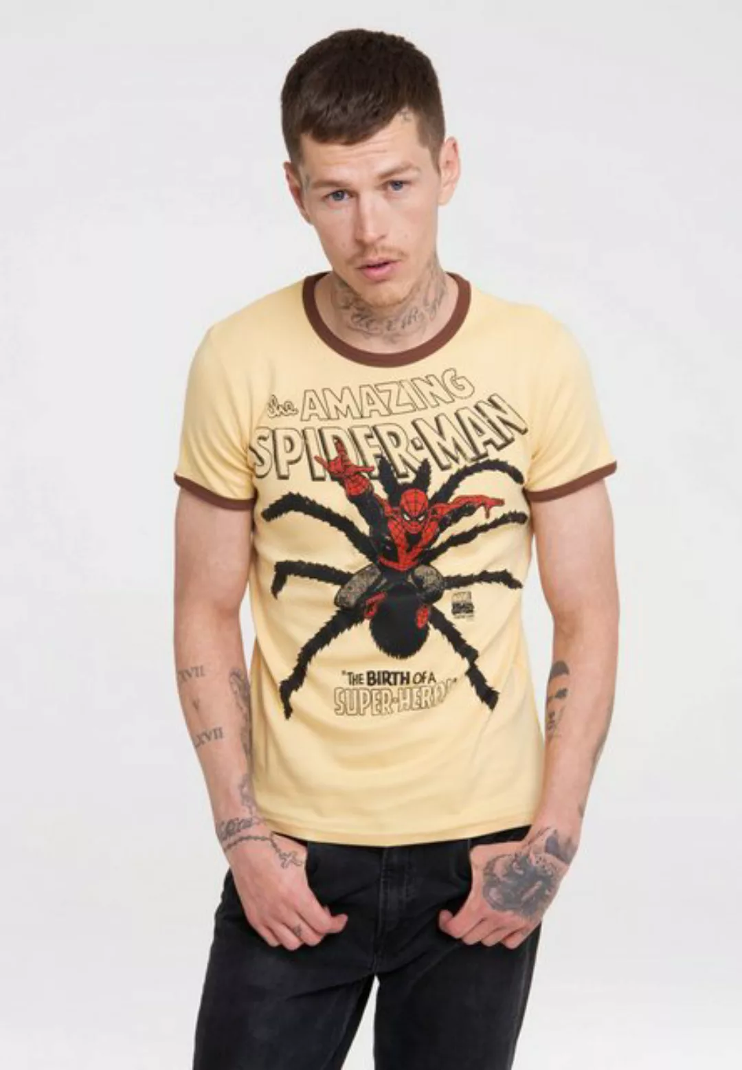 LOGOSHIRT T-Shirt Spider-Man mit detailliertem Print günstig online kaufen