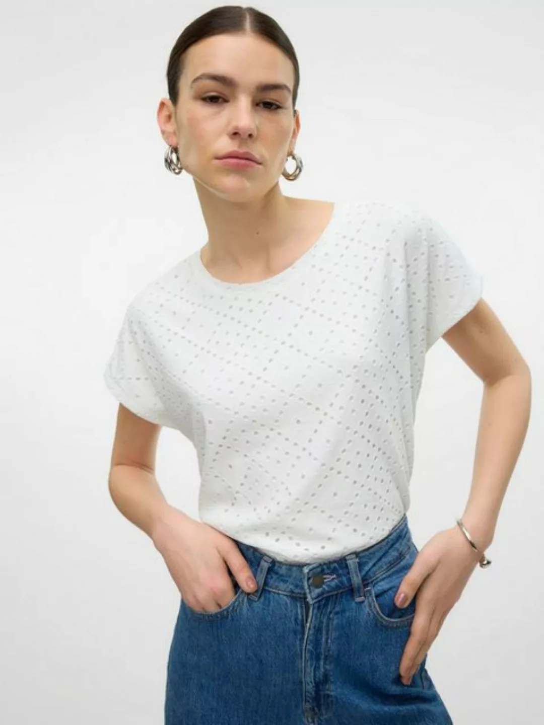 Vero Moda Kurzarmshirt VMTASSA SS TOP JRS GA günstig online kaufen