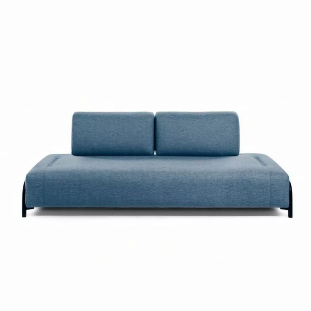 Natur24 Sofa Sofa Compo 3-Sitzer Modul blau 232cm Couch günstig online kaufen