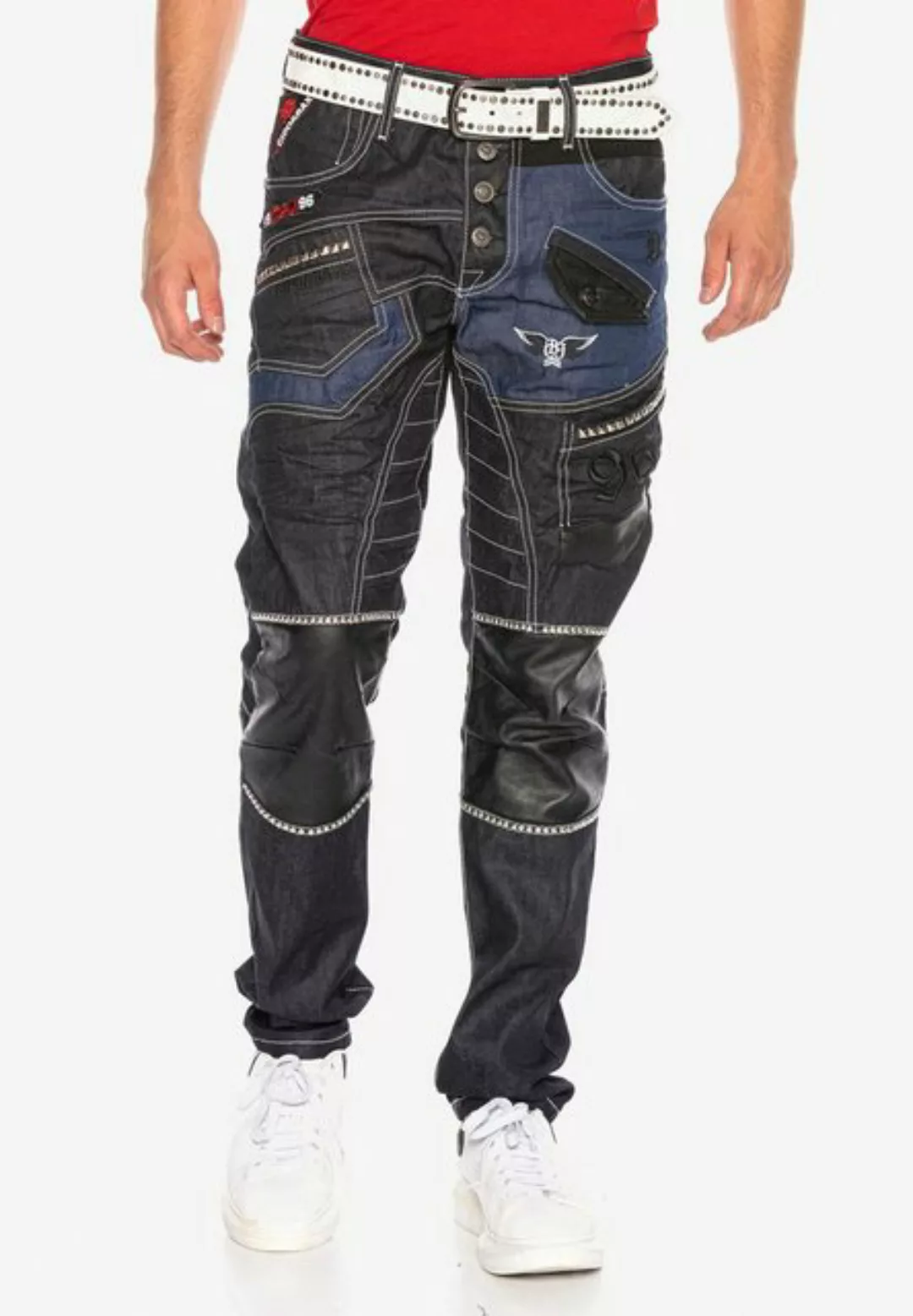 Cipo & Baxx Bequeme Jeans im stylischen Design günstig online kaufen