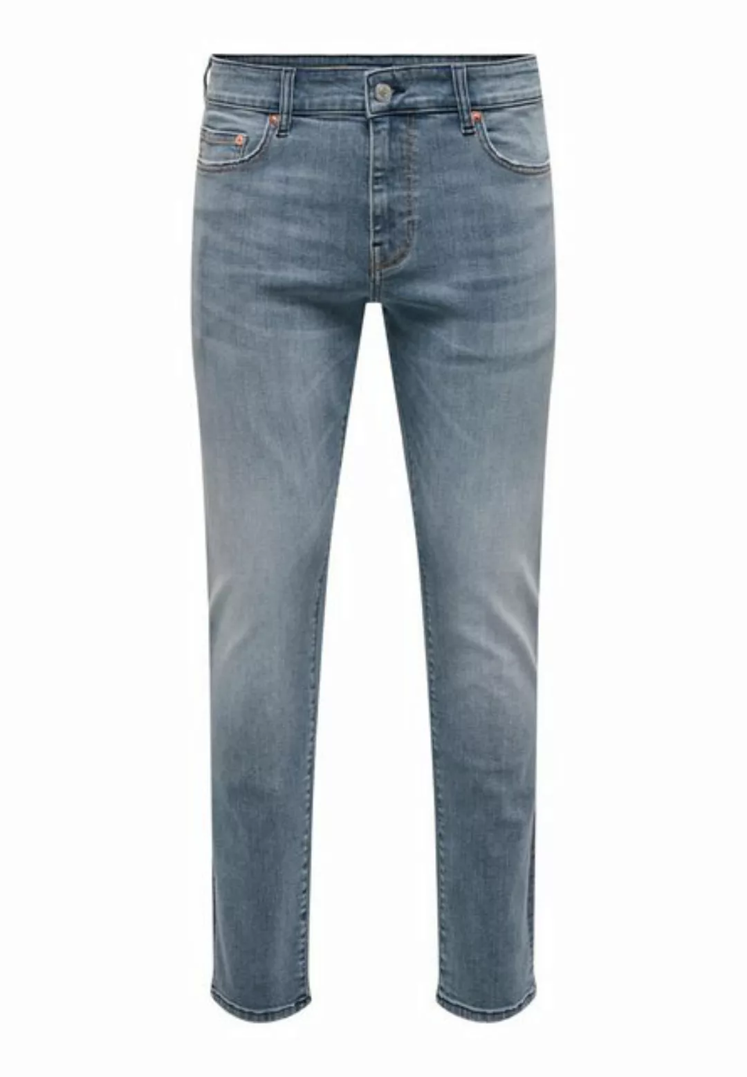 Only & Sons Herren Jeans ONSLOOM SLIM 4604 - Slim Fit - Blau - Dark Blue De günstig online kaufen