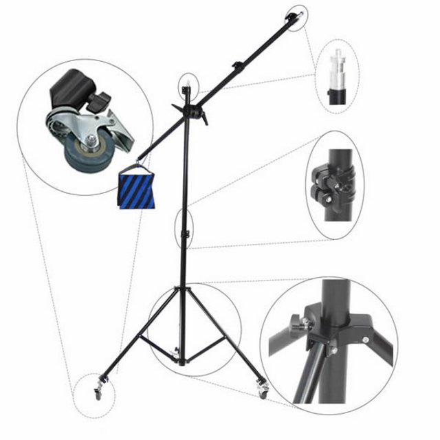 Dynasun Stativ FS502-SA22A Galgenstativ (Boom Stand Kit Stativ mit Stativro günstig online kaufen