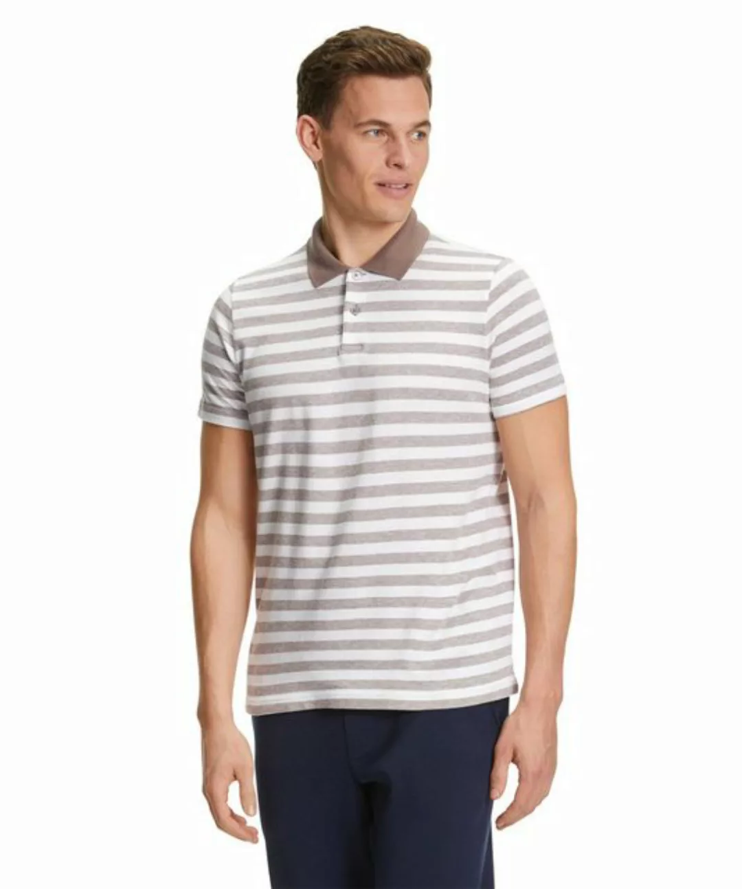 FALKE Poloshirt (1-tlg) mit Leinenanteil günstig online kaufen