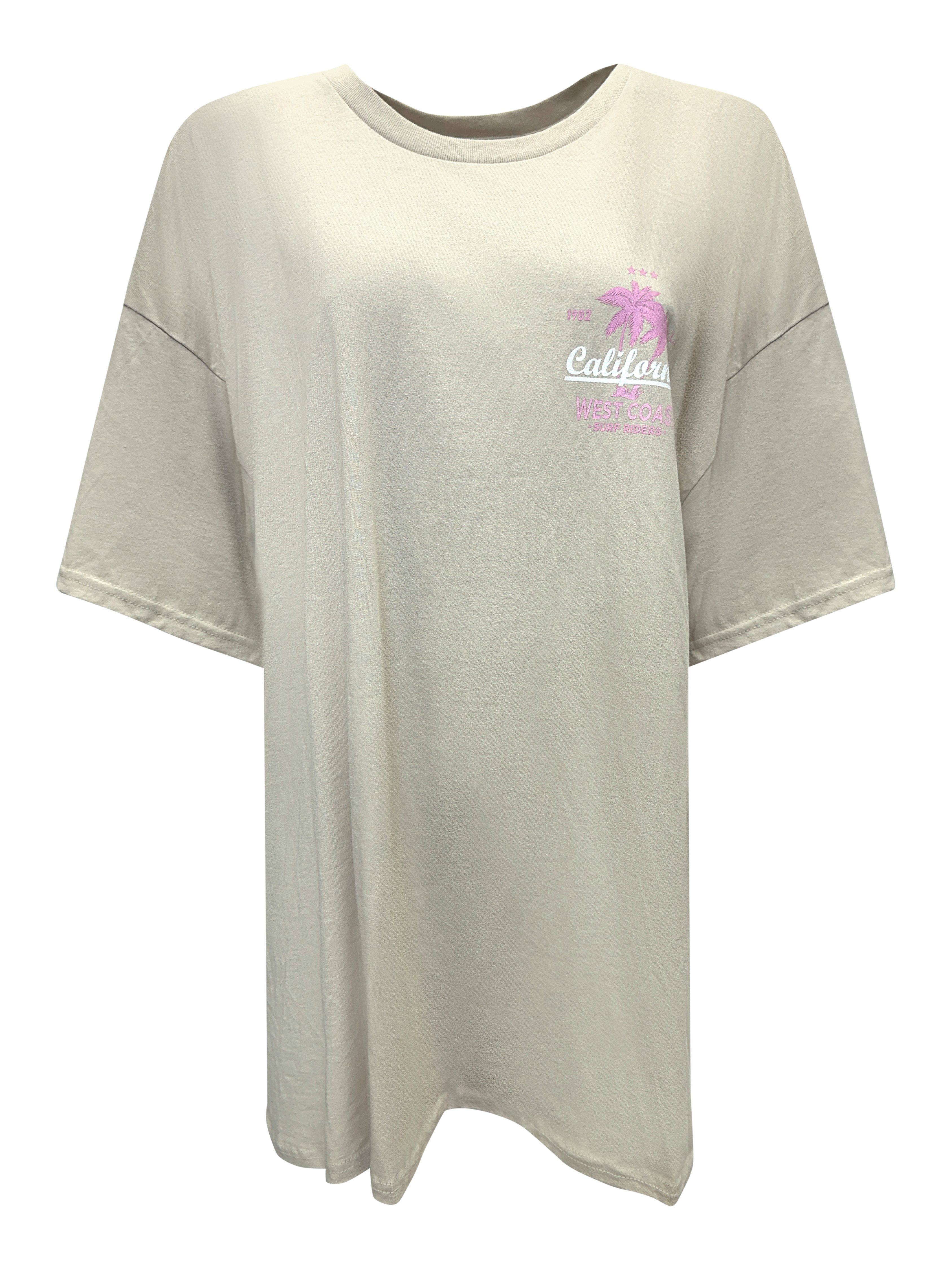 Worldclassca T-Shirt Worldclassca Oversized California Print günstig online kaufen