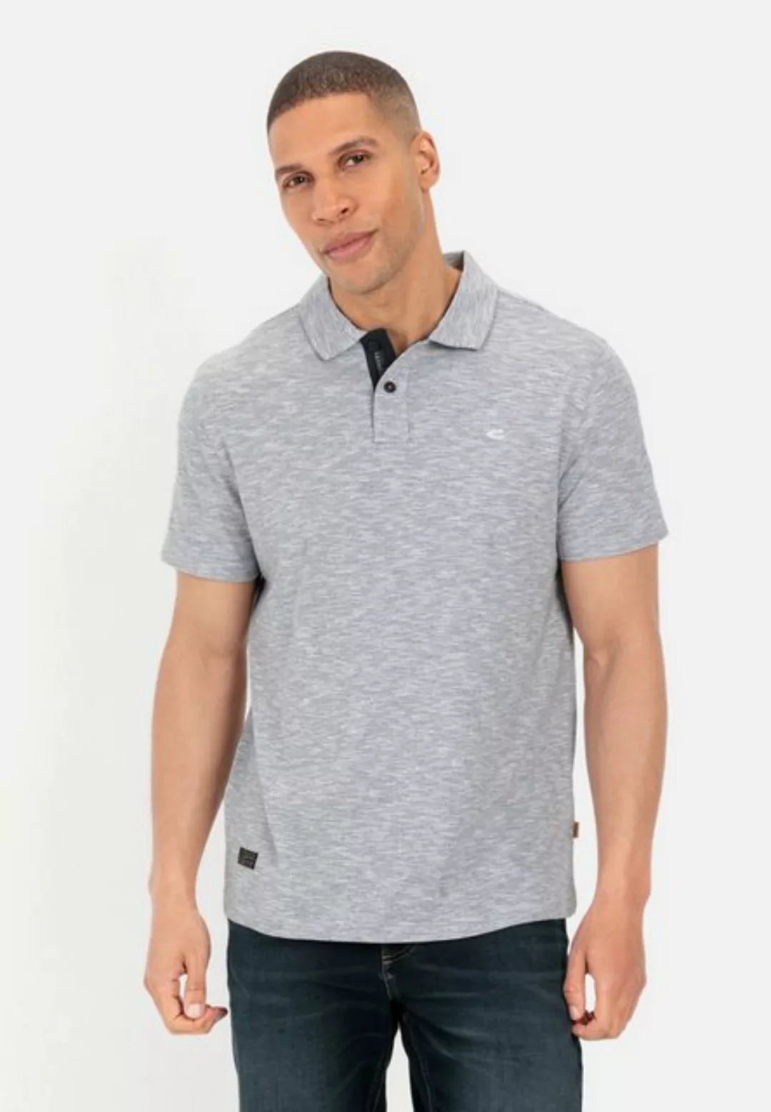 camel active Poloshirt aus zertifiziertem Organic Cotton Shirts_Poloshirt günstig online kaufen