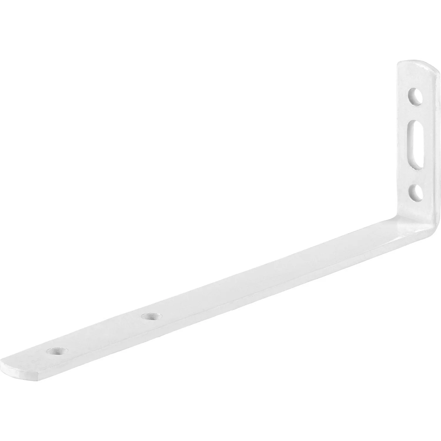 Gardinenwinkel Weiß Pulverbeschichtet 180 mm x 55 mm x 17 mm günstig online kaufen