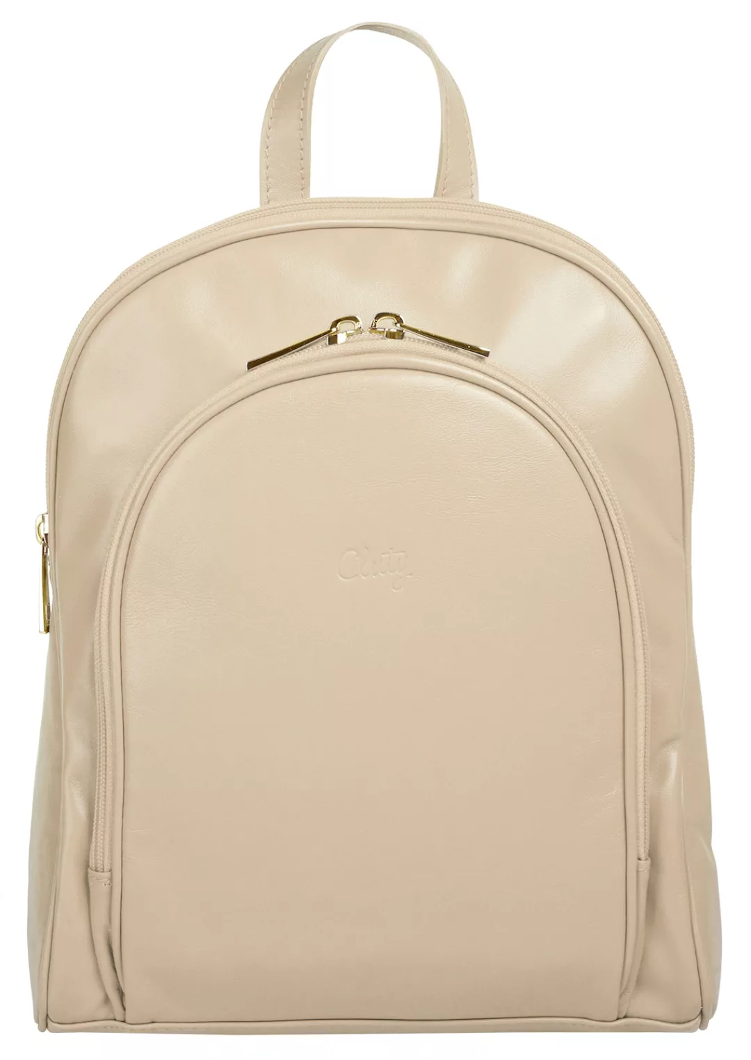 Cluty Cityrucksack, echt Leder, Made in Italy günstig online kaufen