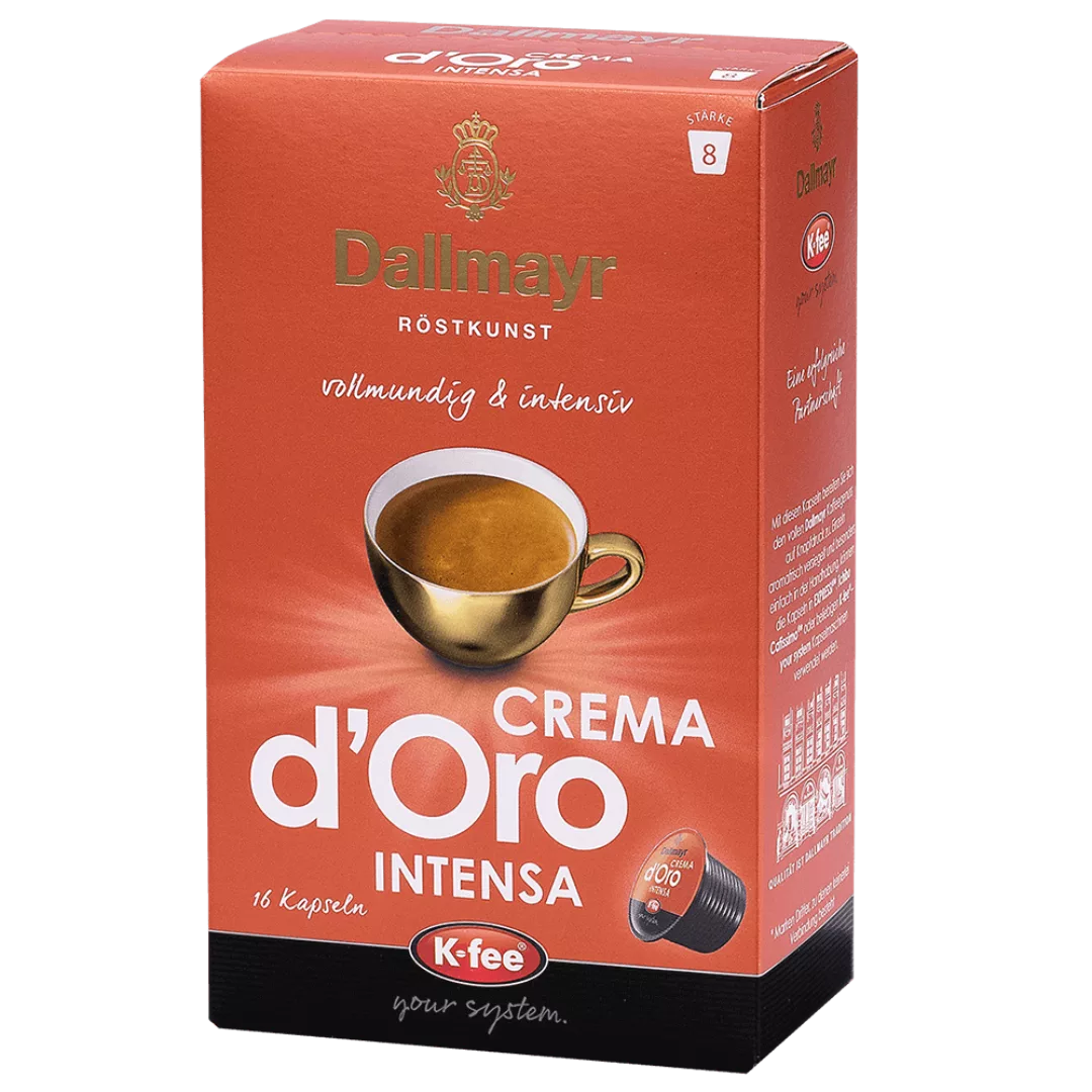 Dallmayr CREMA d'Oro Intensa Kaffeekapseln, 16 Stück, für EXPRESSI®*, Tchib günstig online kaufen