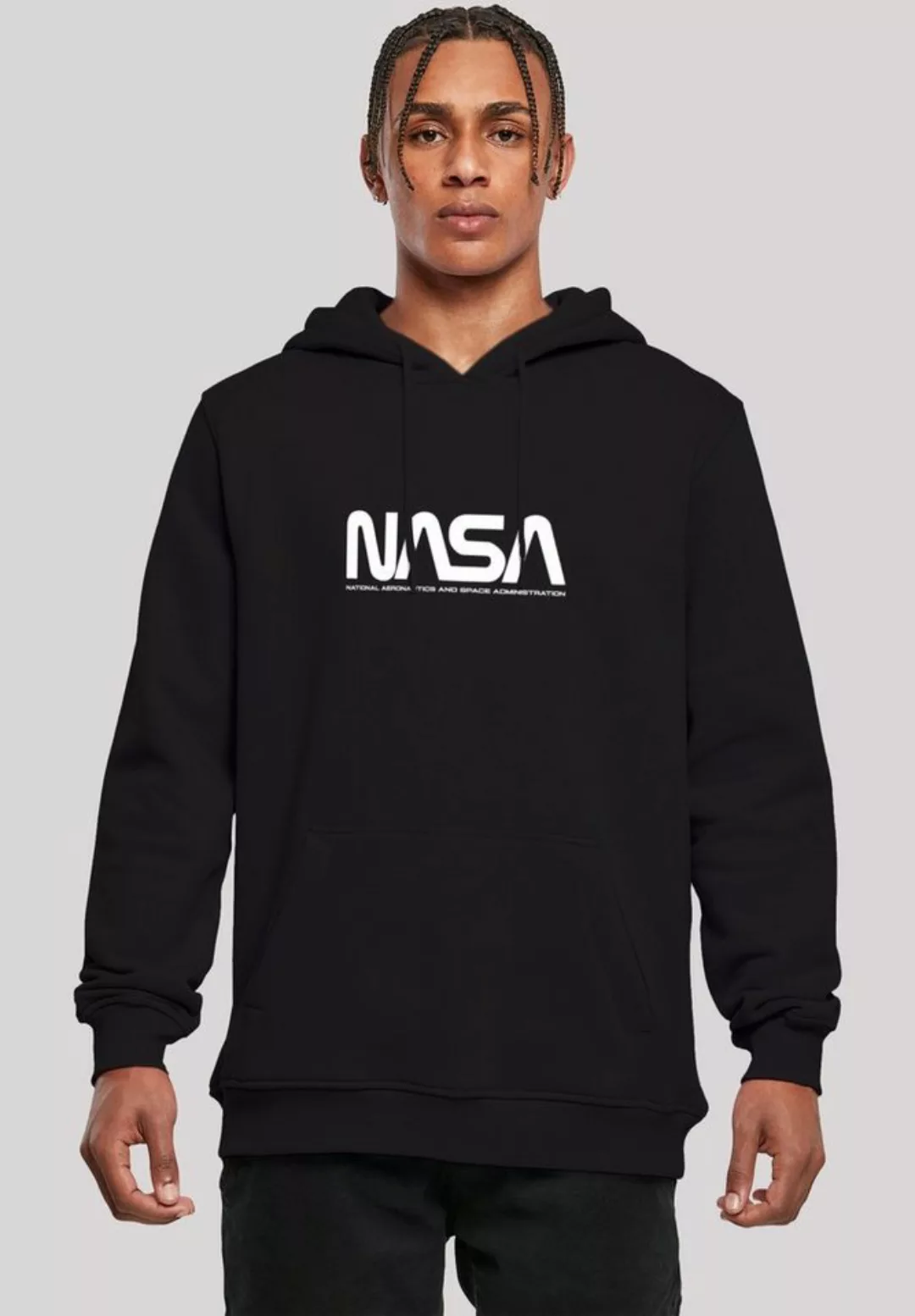 F4NT4STIC Kapuzenpullover "NASA worm", Print günstig online kaufen