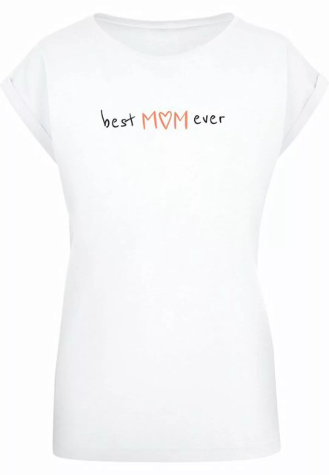 Merchcode T-Shirt Merchcode Damen Ladies Mothers Day - Best mom ever T-Shir günstig online kaufen