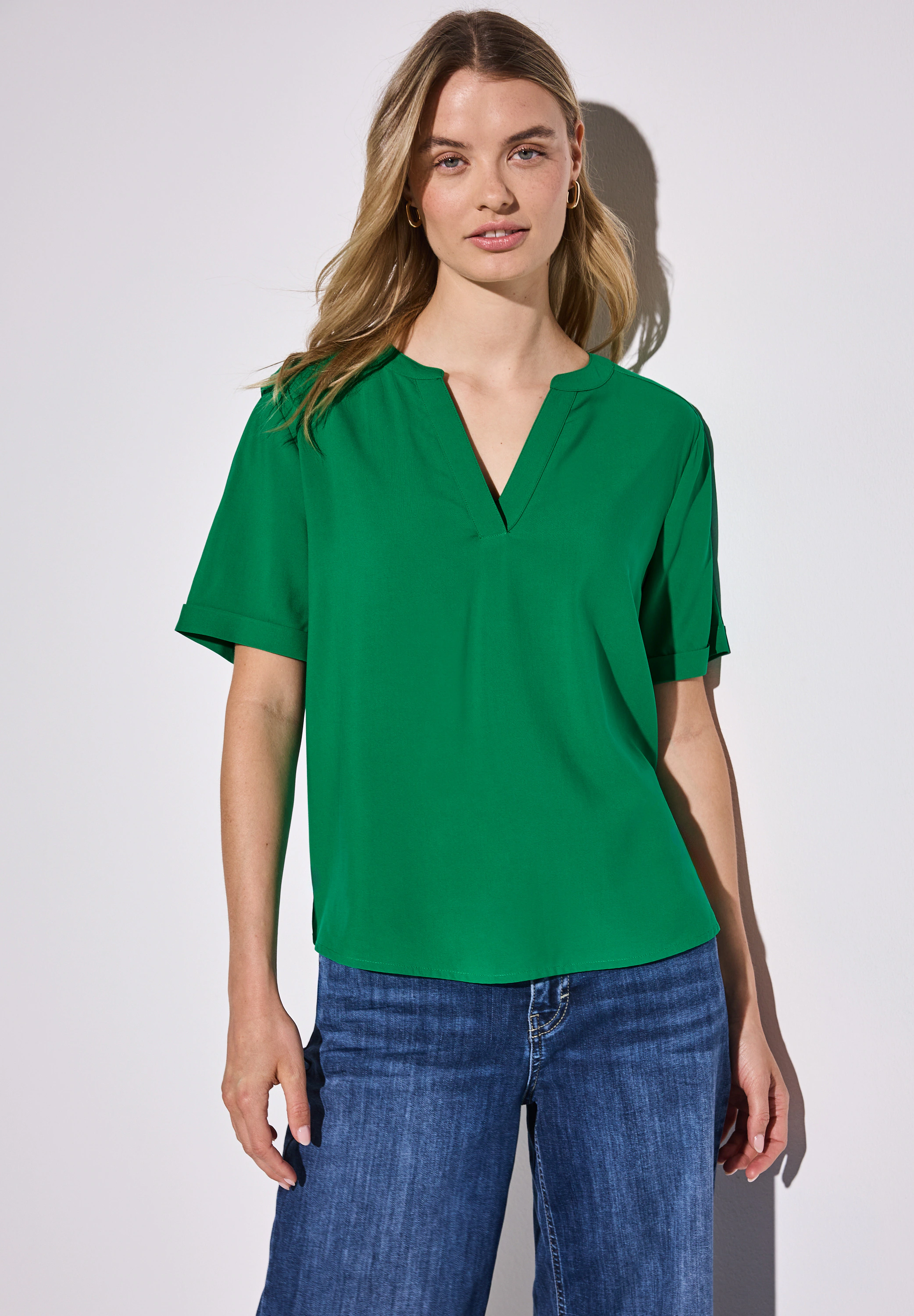 STREET ONE Shirtbluse, aus softer Viskose günstig online kaufen