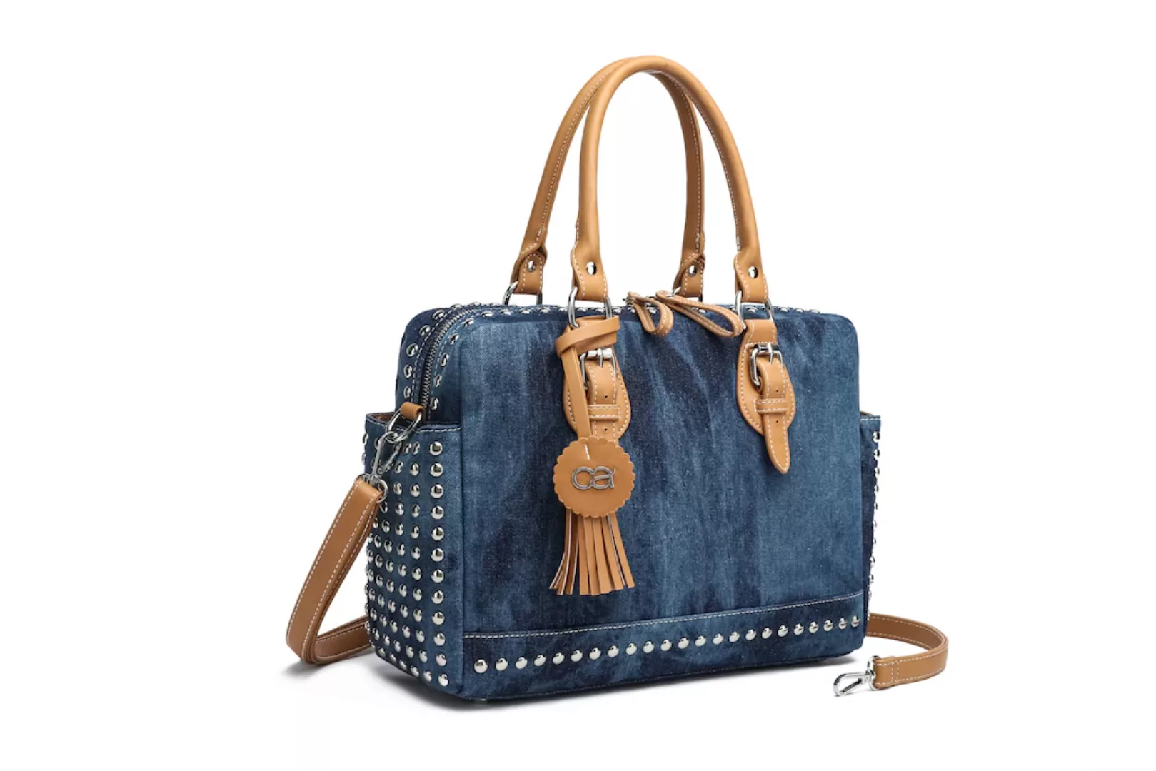 COLLEZIONE ALESSANDRO Schultertasche "Denim", aus griffigem Jeansstoff mit günstig online kaufen