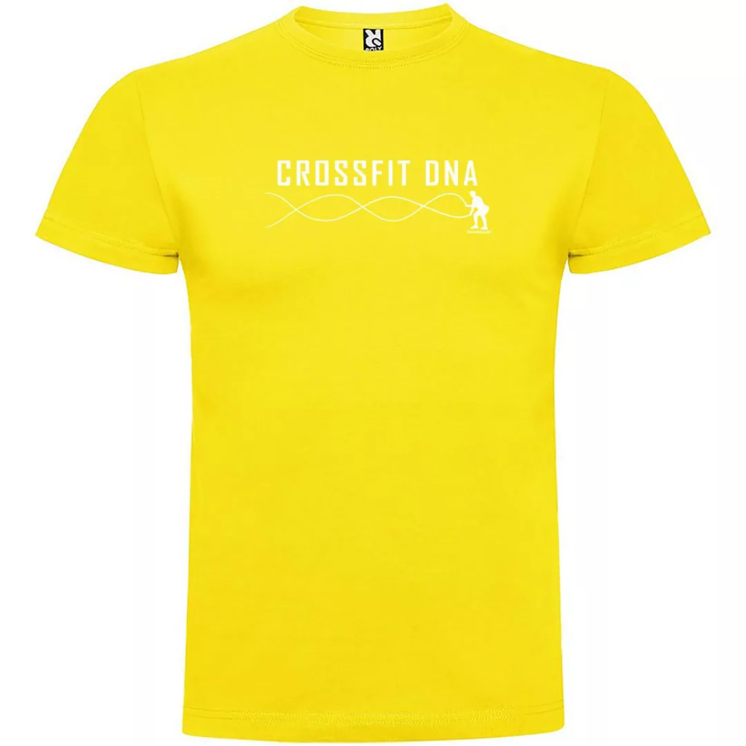 Kruskis Crossfit Dna Kurzärmeliges T-shirt XL Yellow günstig online kaufen