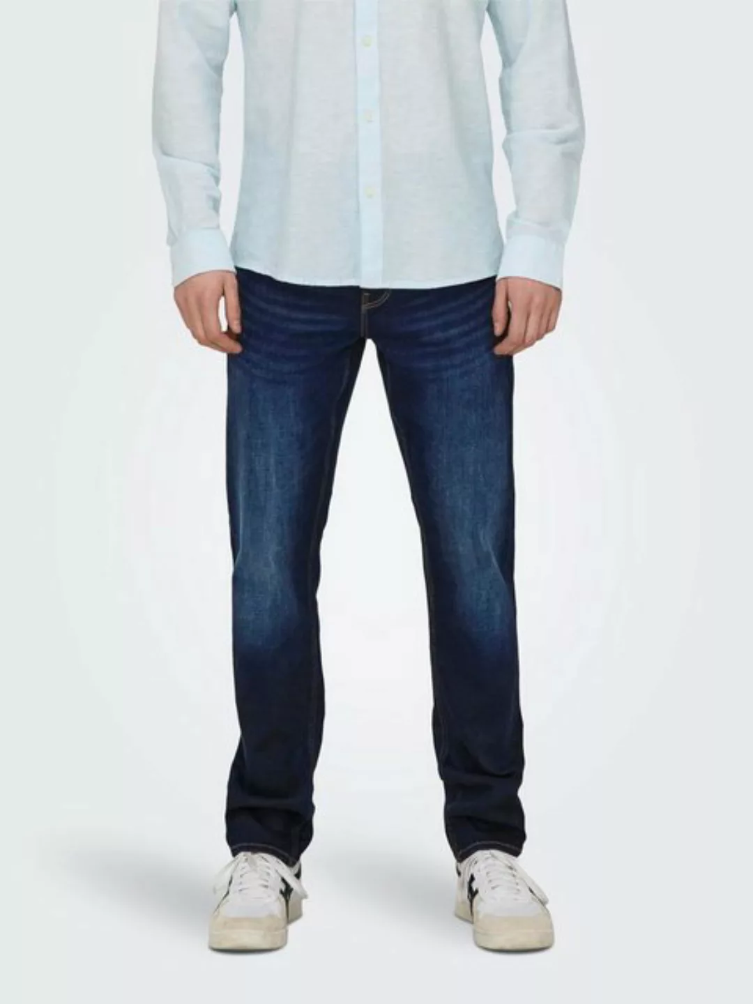 ONLY & SONS Slim-fit-Jeans ONSLOOM SLIM JAX DBD 9138 DCC DNM NOOS günstig online kaufen