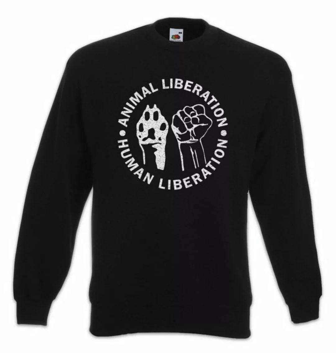 Urban Backwoods Sweatshirt Animal Liberation Sweatshirt Vegan Vegetarier Ve günstig online kaufen