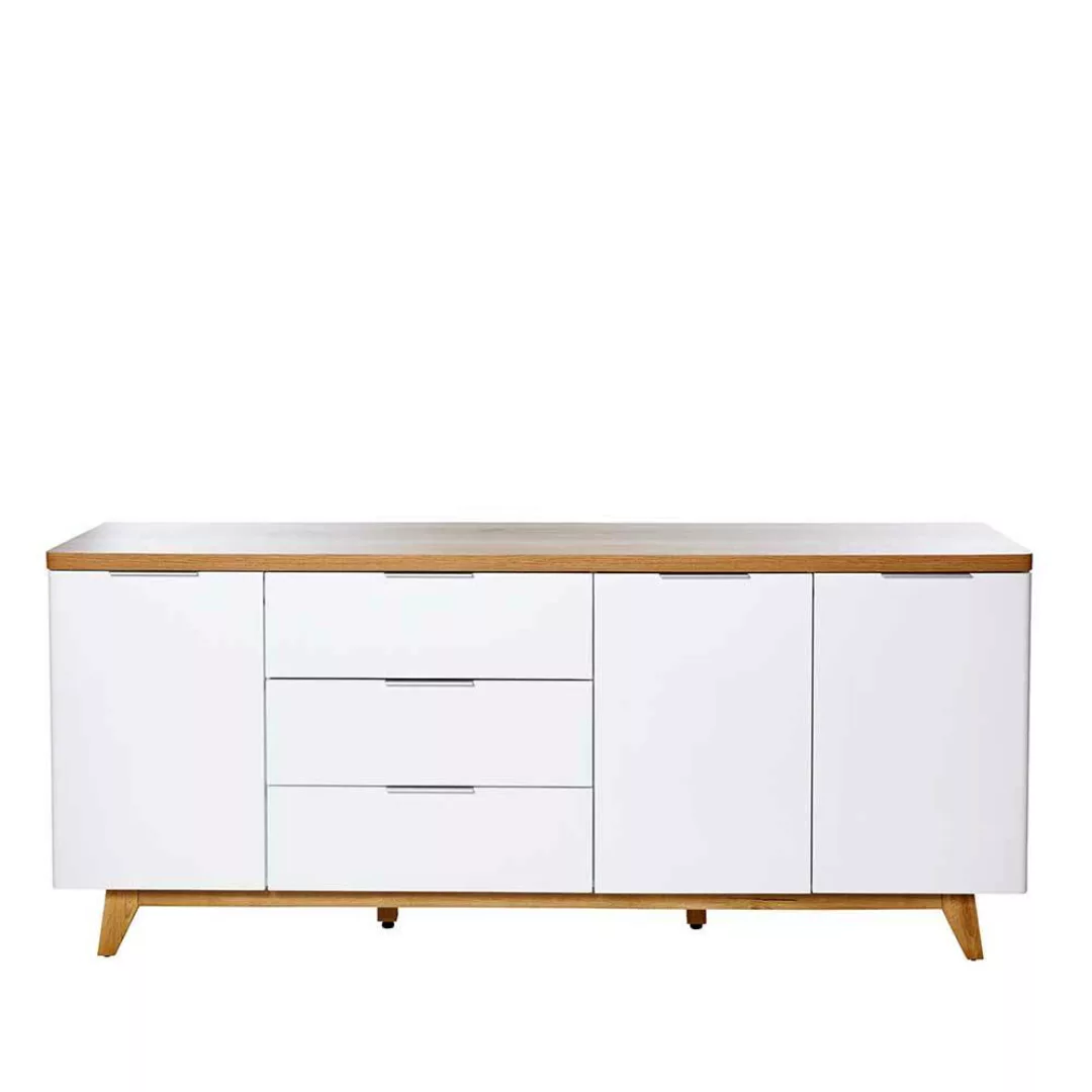 TV Sideboard Sideboard im Skandi Design mit Schubladen günstig online kaufen