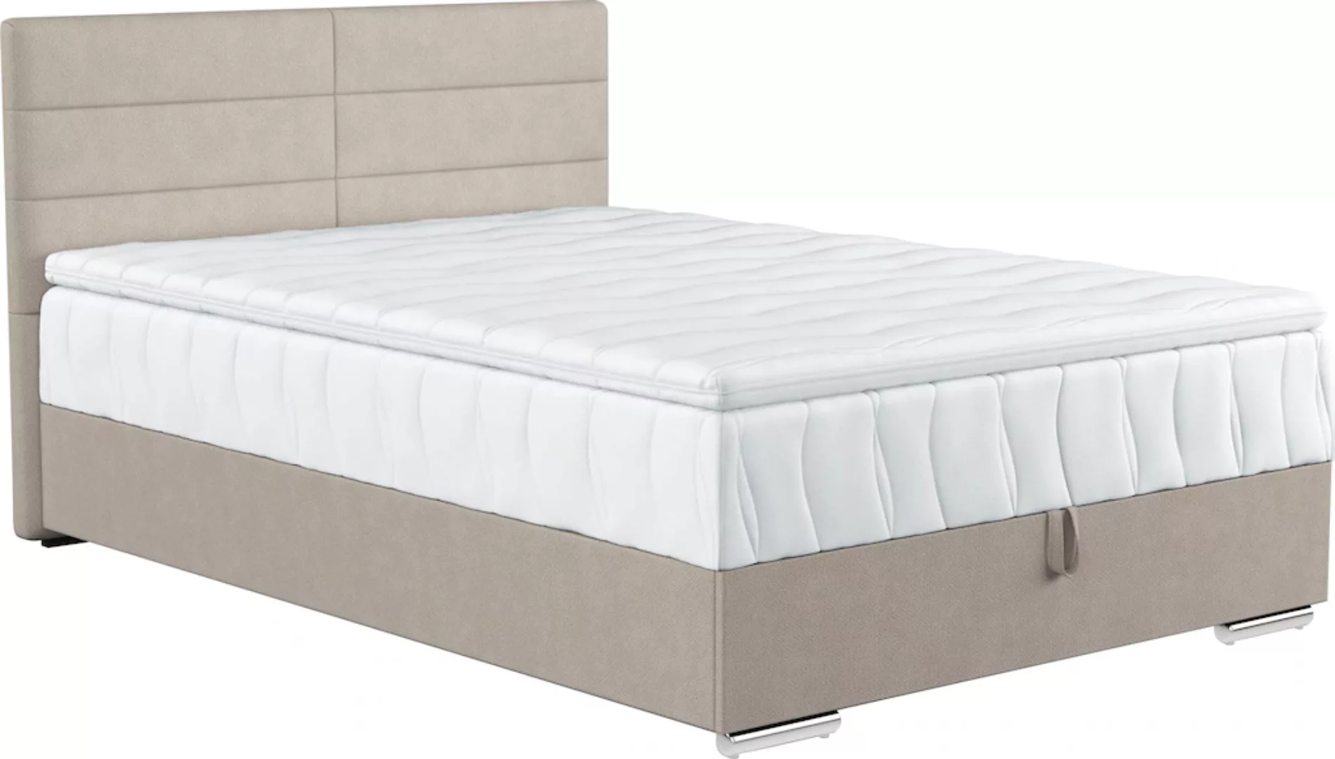 COTTA Boxspringbett Tom, mit Bettkasten, Topper und Zierkissen günstig online kaufen