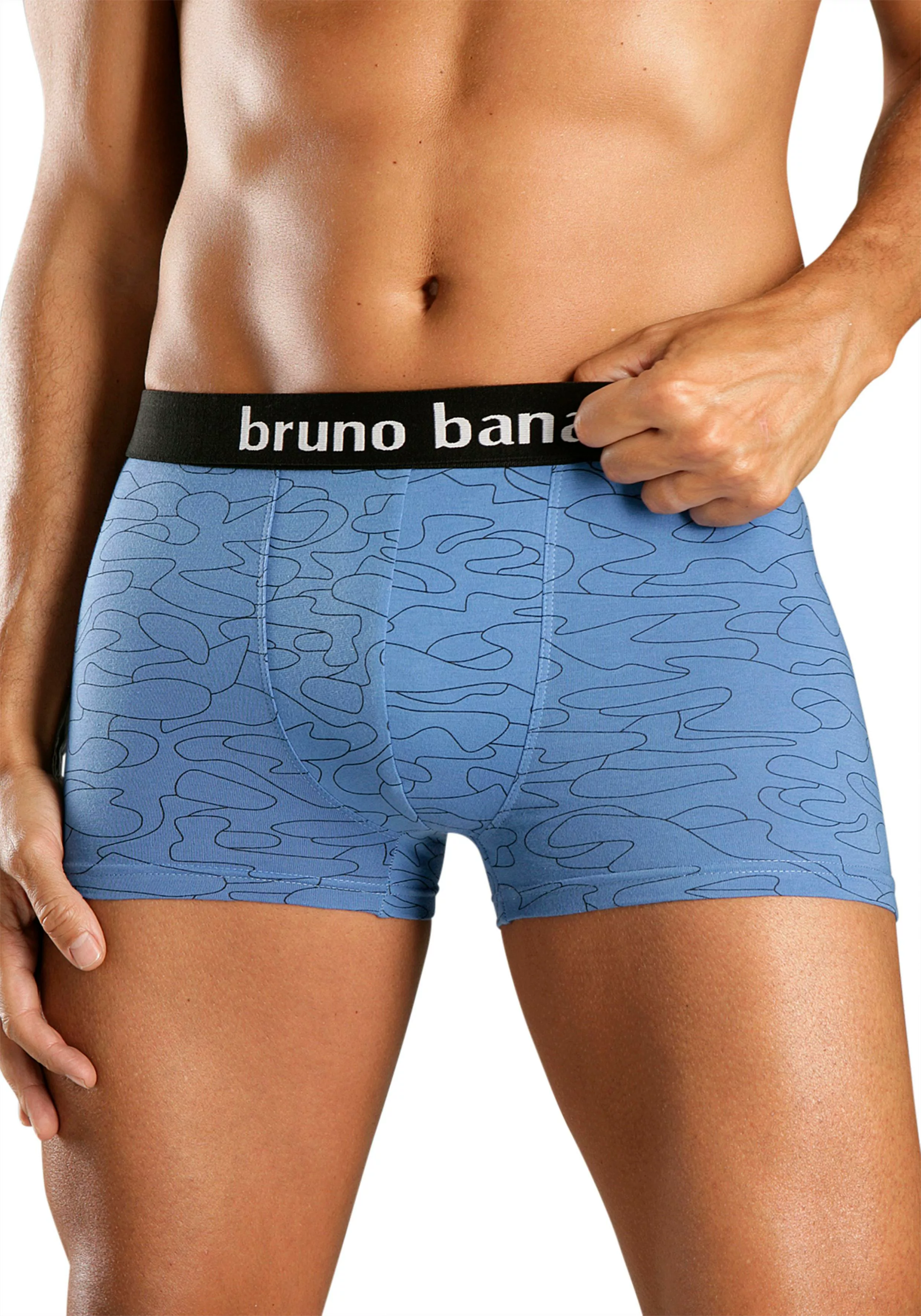 Bruno Banani Boxer "Boxershorts für Herren", (Packung, 4 St.), mit Kontrast günstig online kaufen