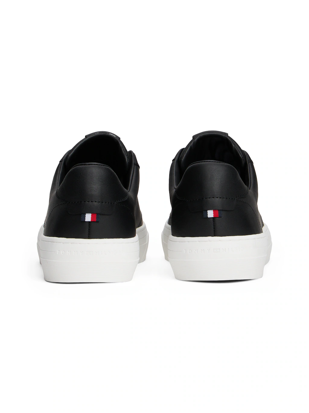 Tommy Hilfiger Sneaker "PREMIUM DRESS CUPSOLE LTH", Freizeitschuh, Halbschu günstig online kaufen