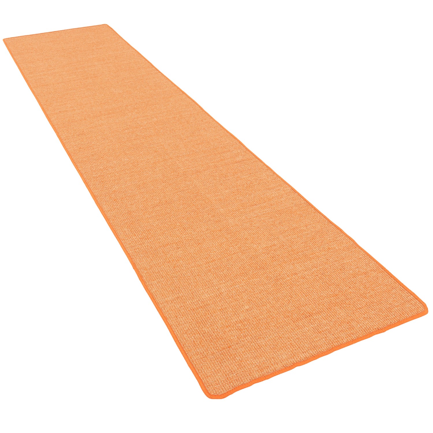 Snapstyle Sisal Natur Läufer Teppich Orange 80x400cm günstig online kaufen