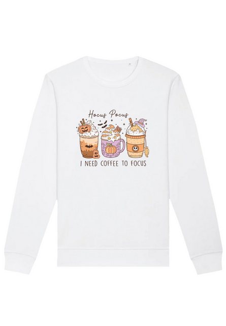 F4NT4STIC Sweatshirt Retro Halloween Hocus Pocus I Need Coffee To Focus Pre günstig online kaufen