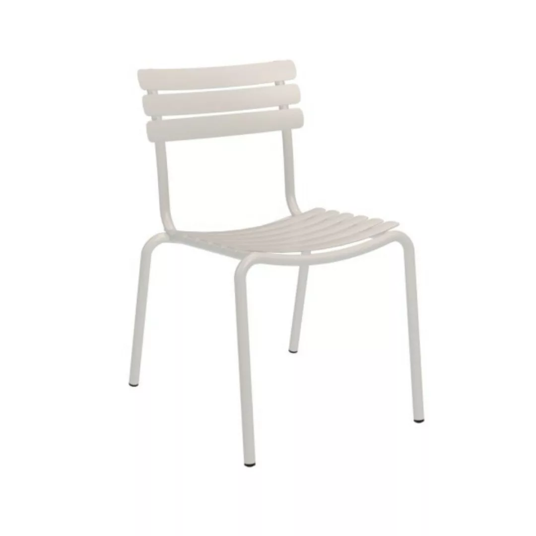 ALUA Outdoor Stuhl ohne Armlehne Weiß günstig online kaufen