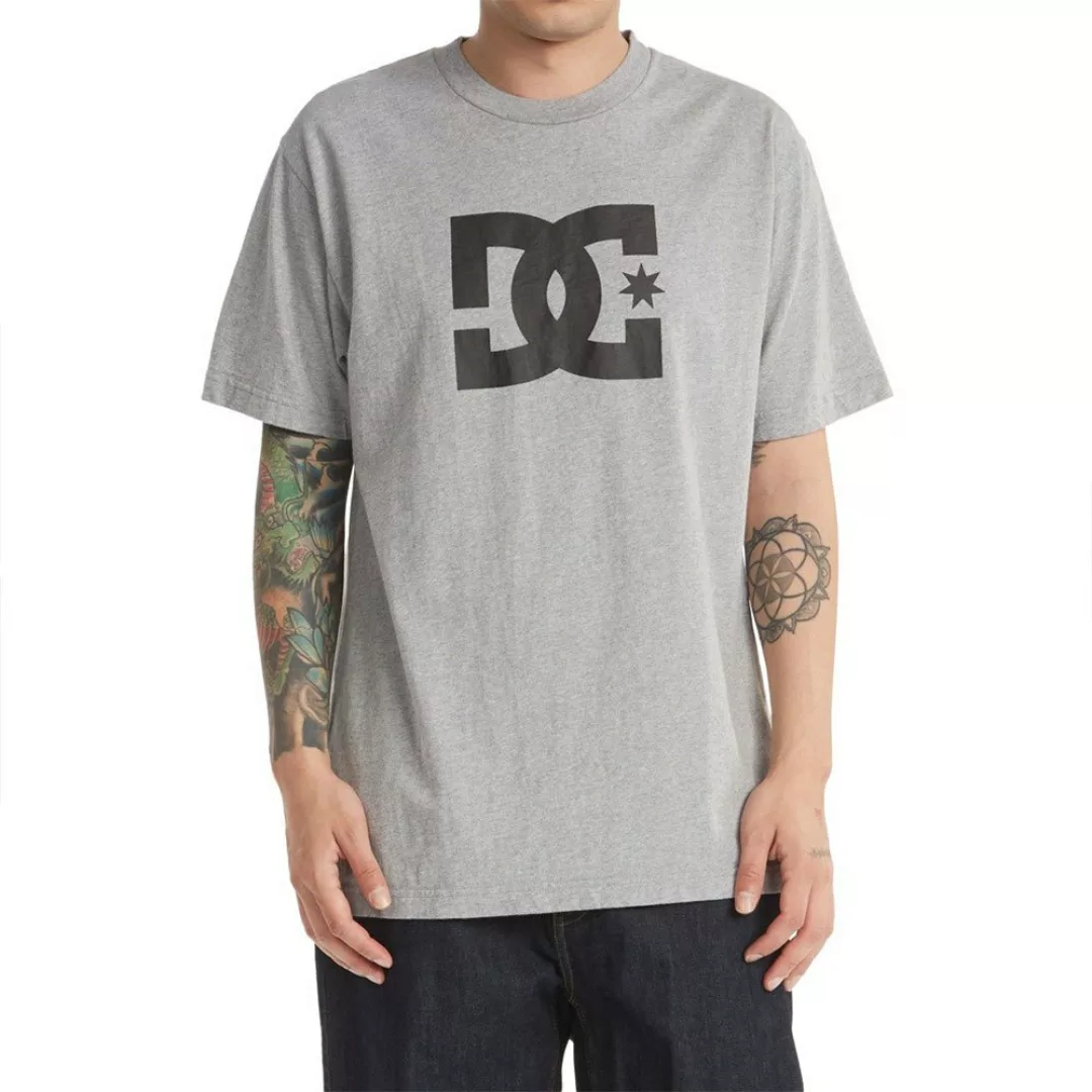 Dc Shoes Dc Star Kurzärmeliges T-shirt L Heather Grey günstig online kaufen