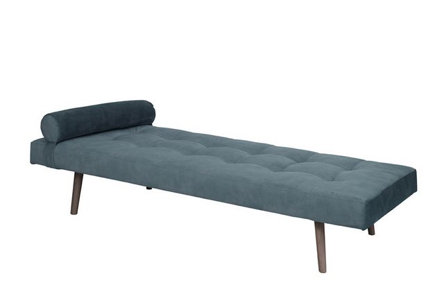 KAWOLA Relaxliege GRINO, Liege Polsterliege Daybed Velvet petrol günstig online kaufen