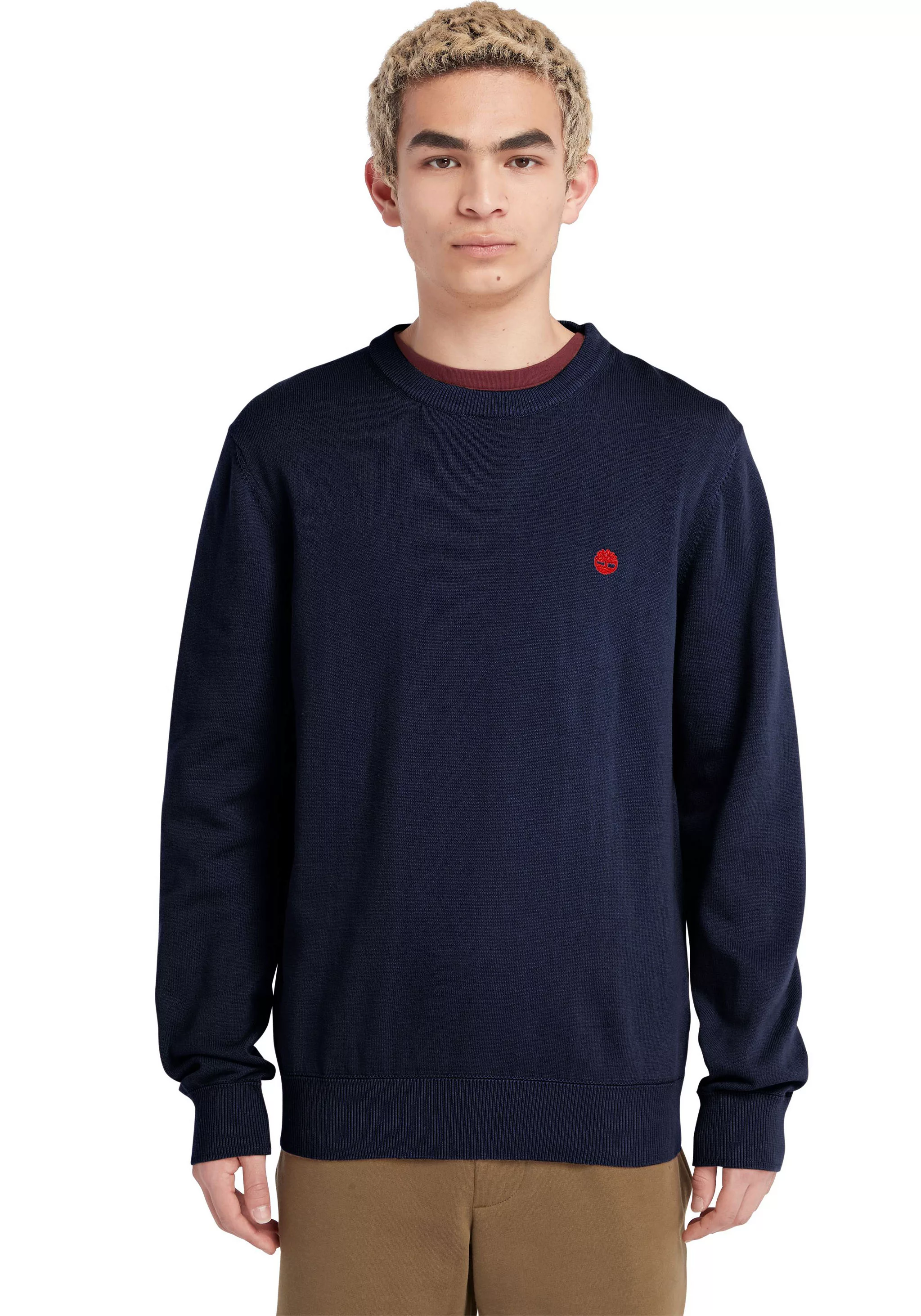 Timberland Rundhalspullover "WILLIAMS RIVER Cotton YD Sweater" günstig online kaufen