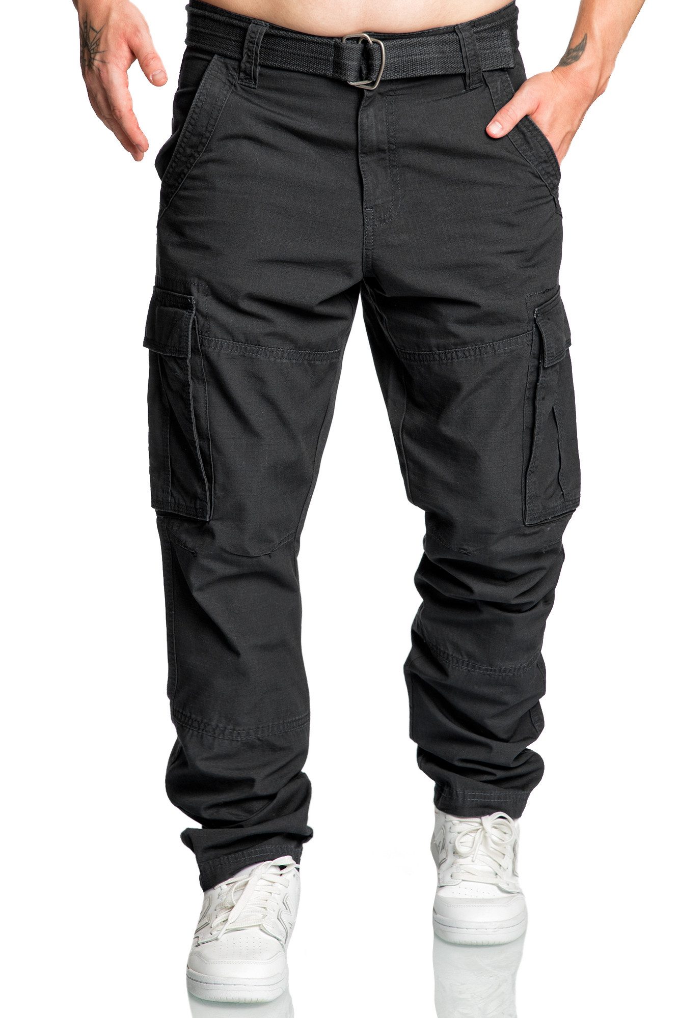 Amaci&Sons Cargohose PASCAGOULA Cargopants Herren Loosefit günstig online kaufen