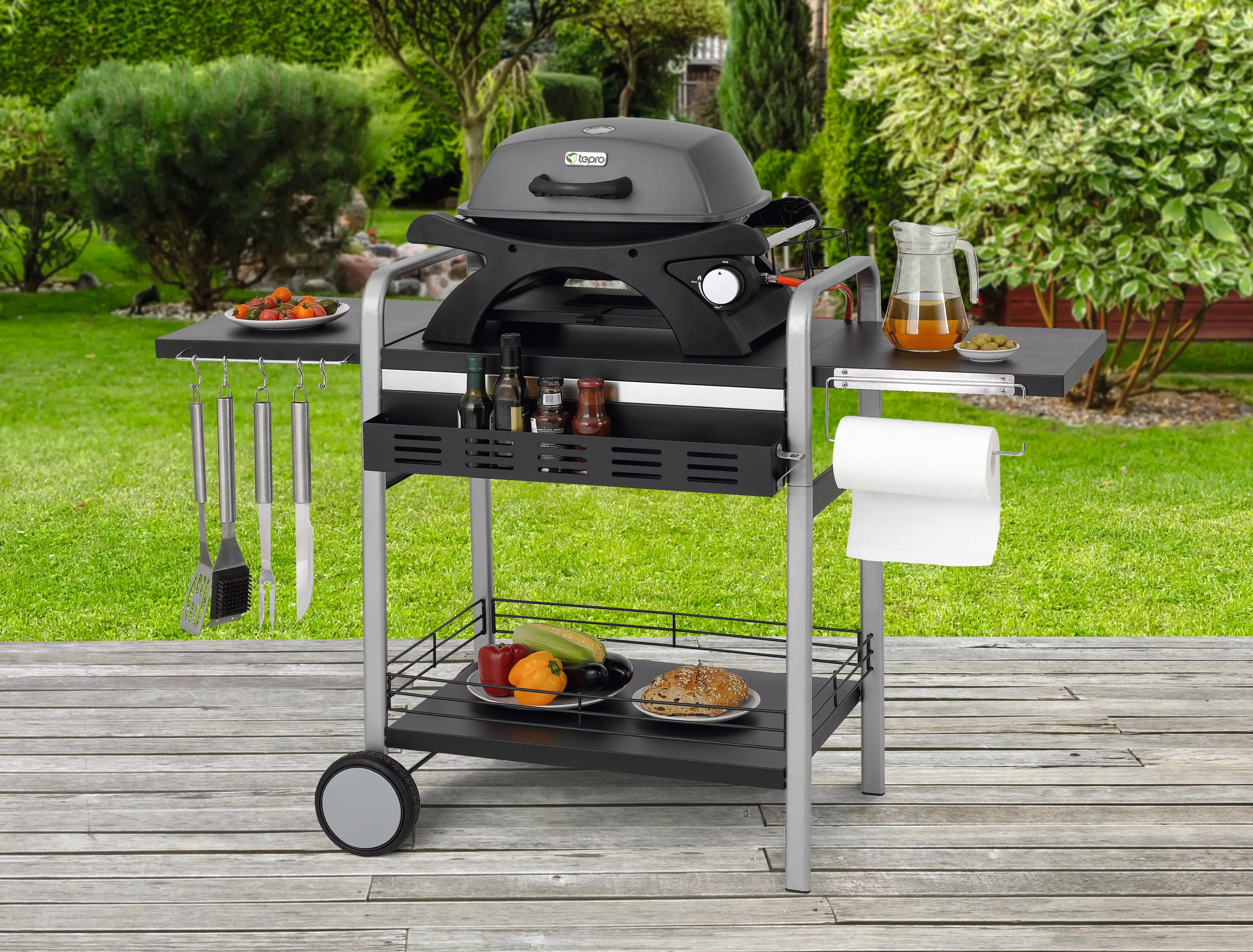 Tepro Servierwagen "Universall BBQ table" günstig online kaufen