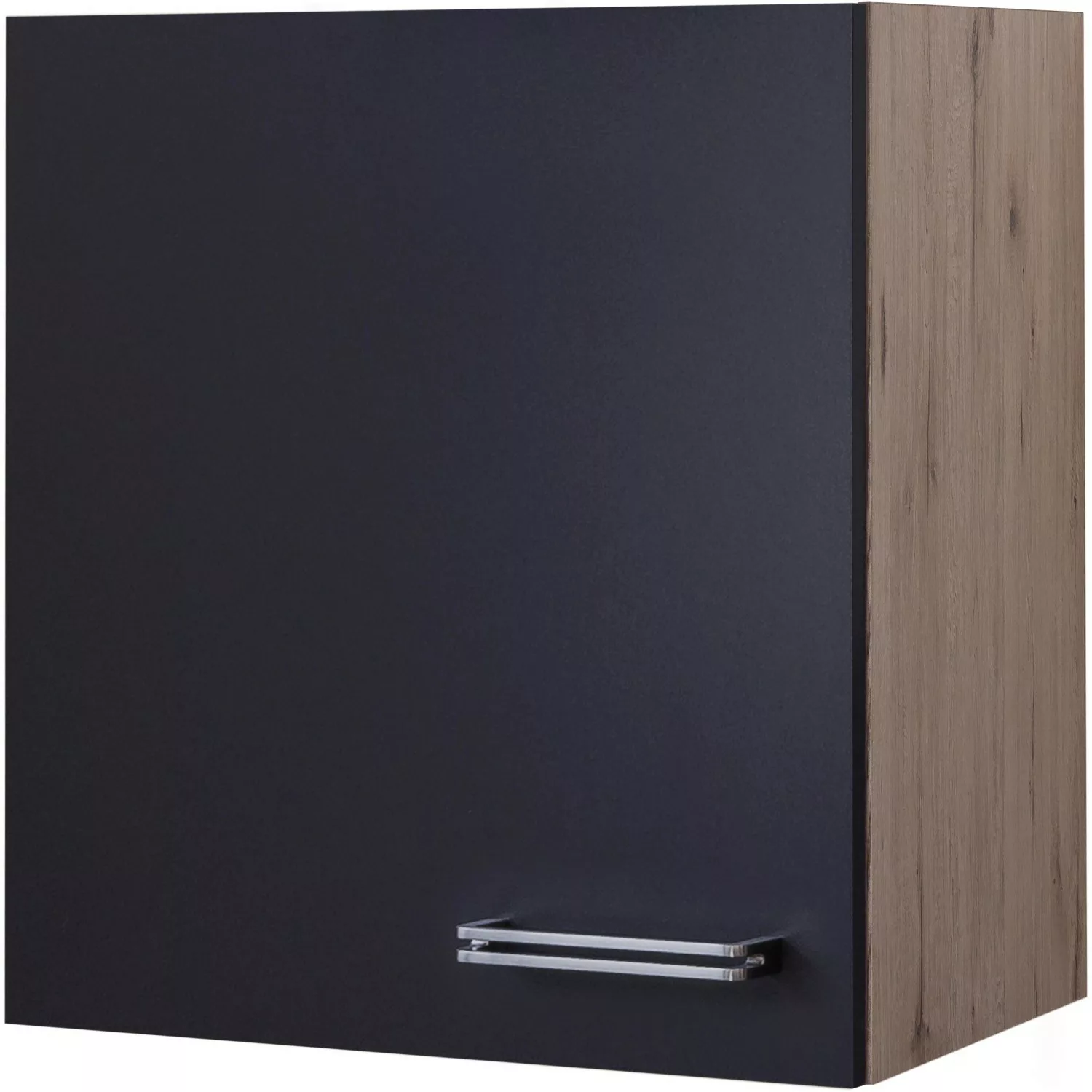 Flex-Well Exclusiv Hängeschrank Lara 50 cm Anthrazit-San Remo Eiche günstig online kaufen