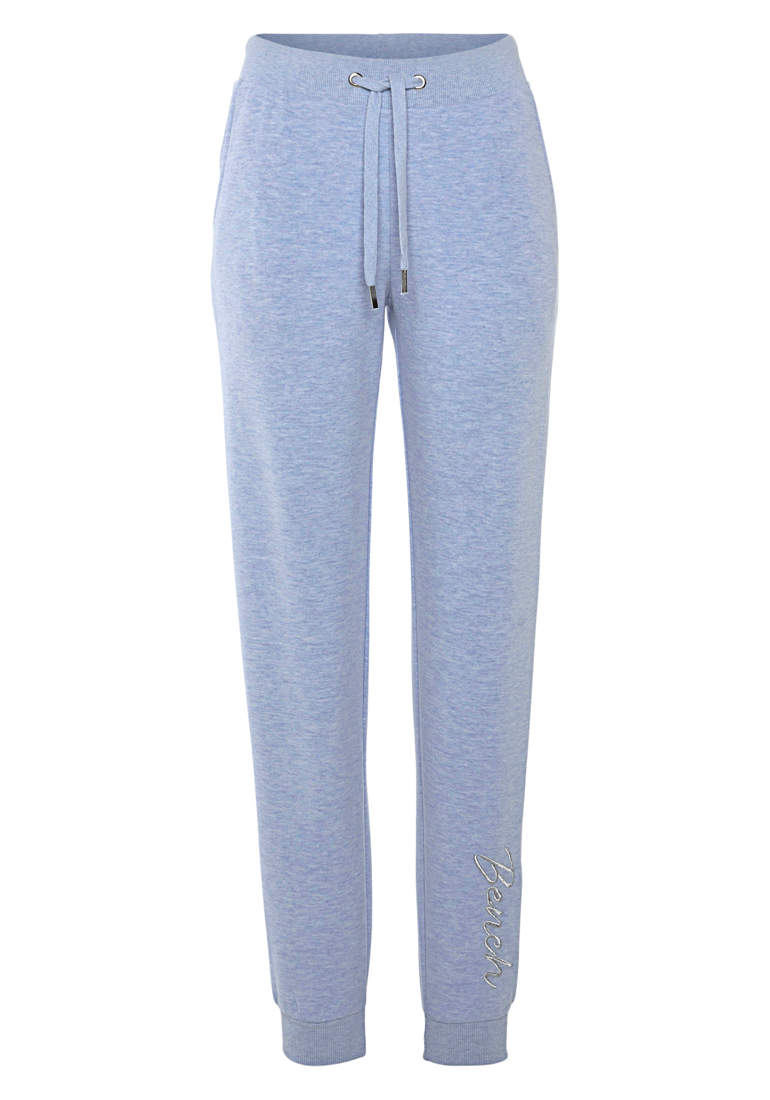 Bench. Loungewear Relaxhose mit glänzender Logostickerei, günstig online kaufen