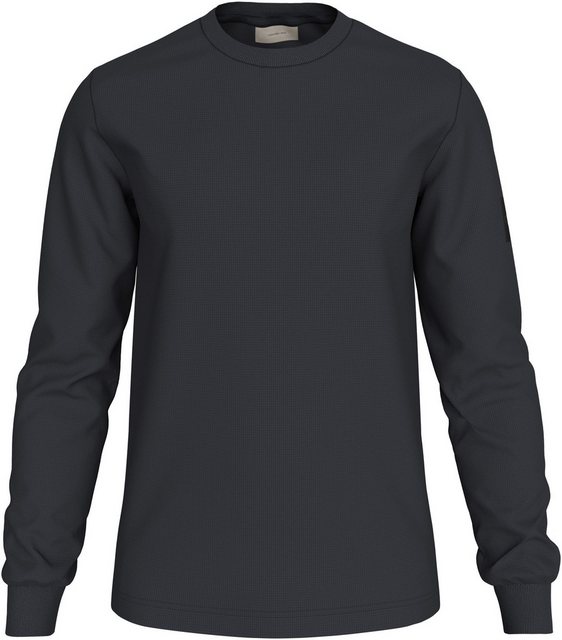 Calvin Klein Jeans Langarmshirt BADGE WAFFLE LS TEE mit Logopatch günstig online kaufen